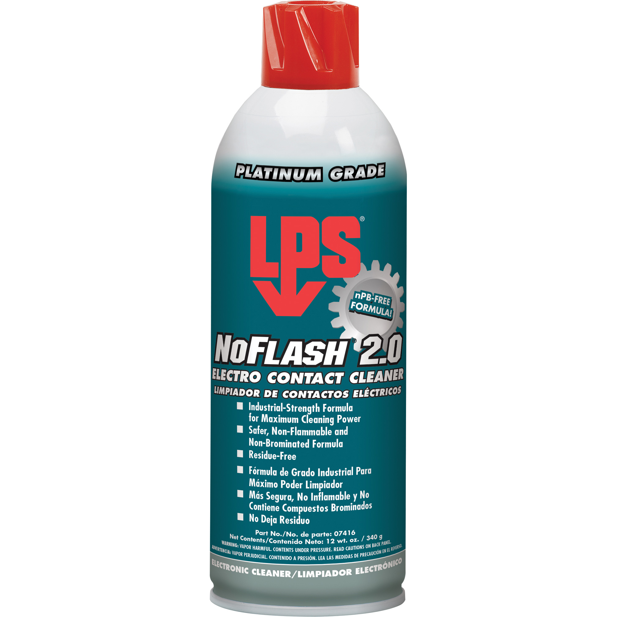 LPS NoFlash® 2.0 Electro Contact Cleaners, Aerosol Can AF142 (C07416