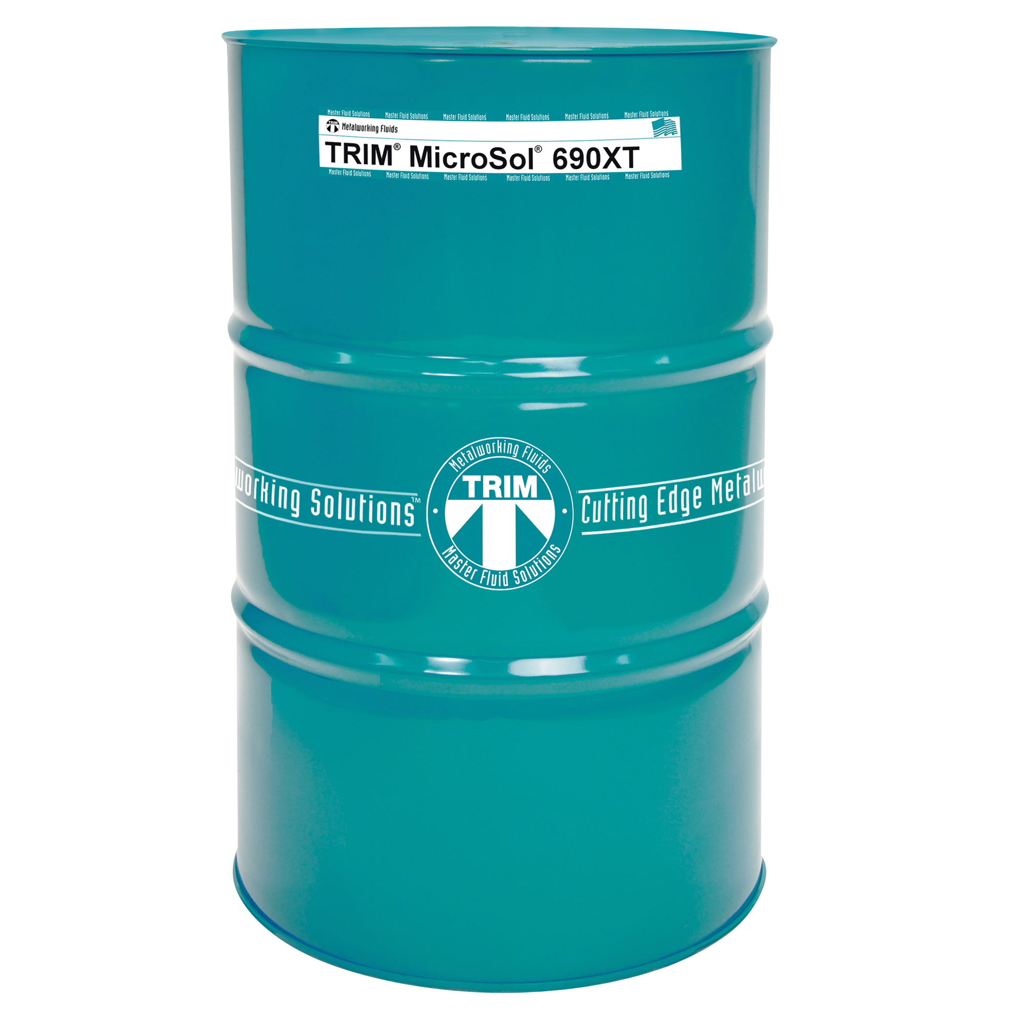 MASTER FLUID SOLUTIONS TRIM® Microsol® 690XT Premium SemiSynthetic Coolant, Drum AF487 (MS690XT