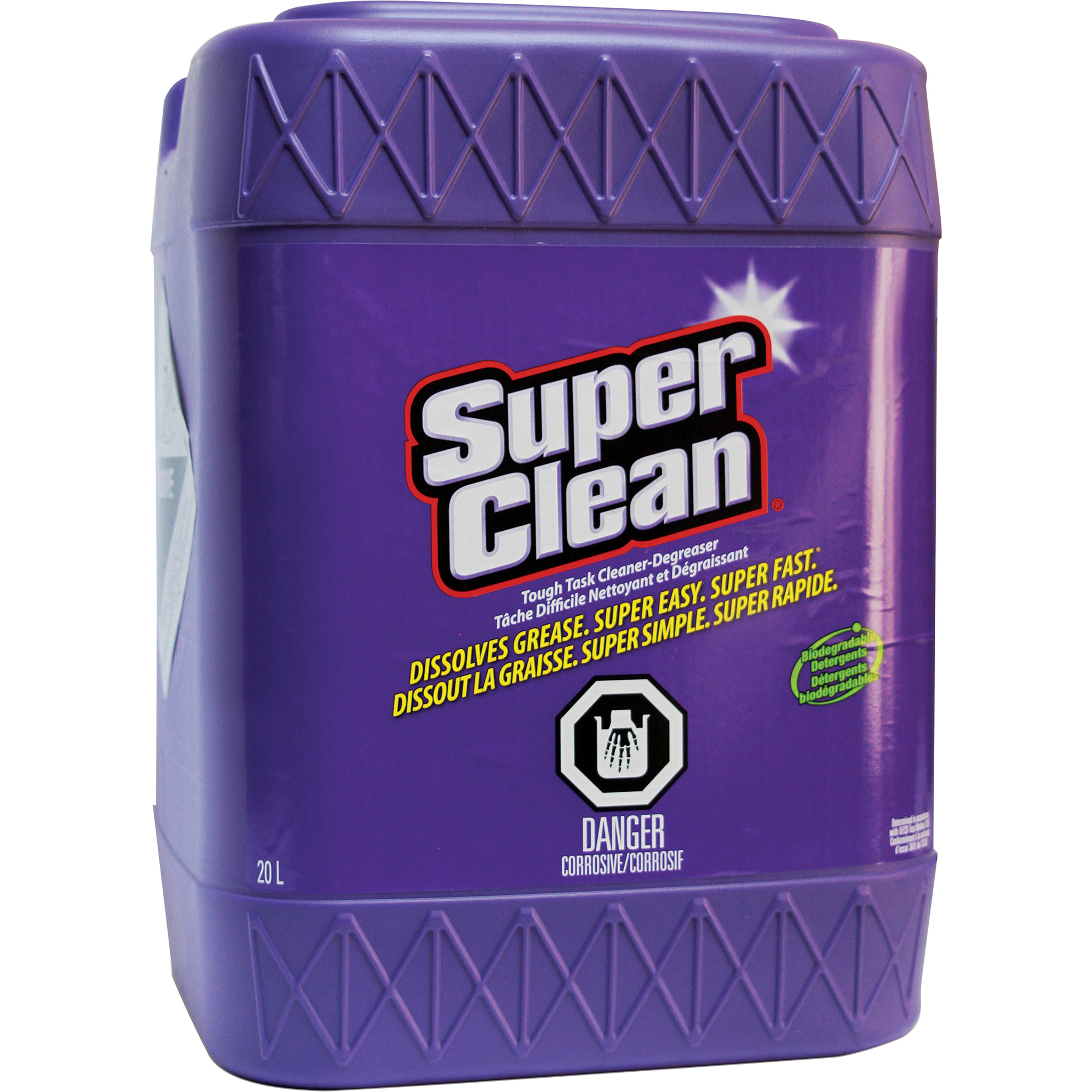 Superclean 0801010 Cleaner & Degreaser, Pail