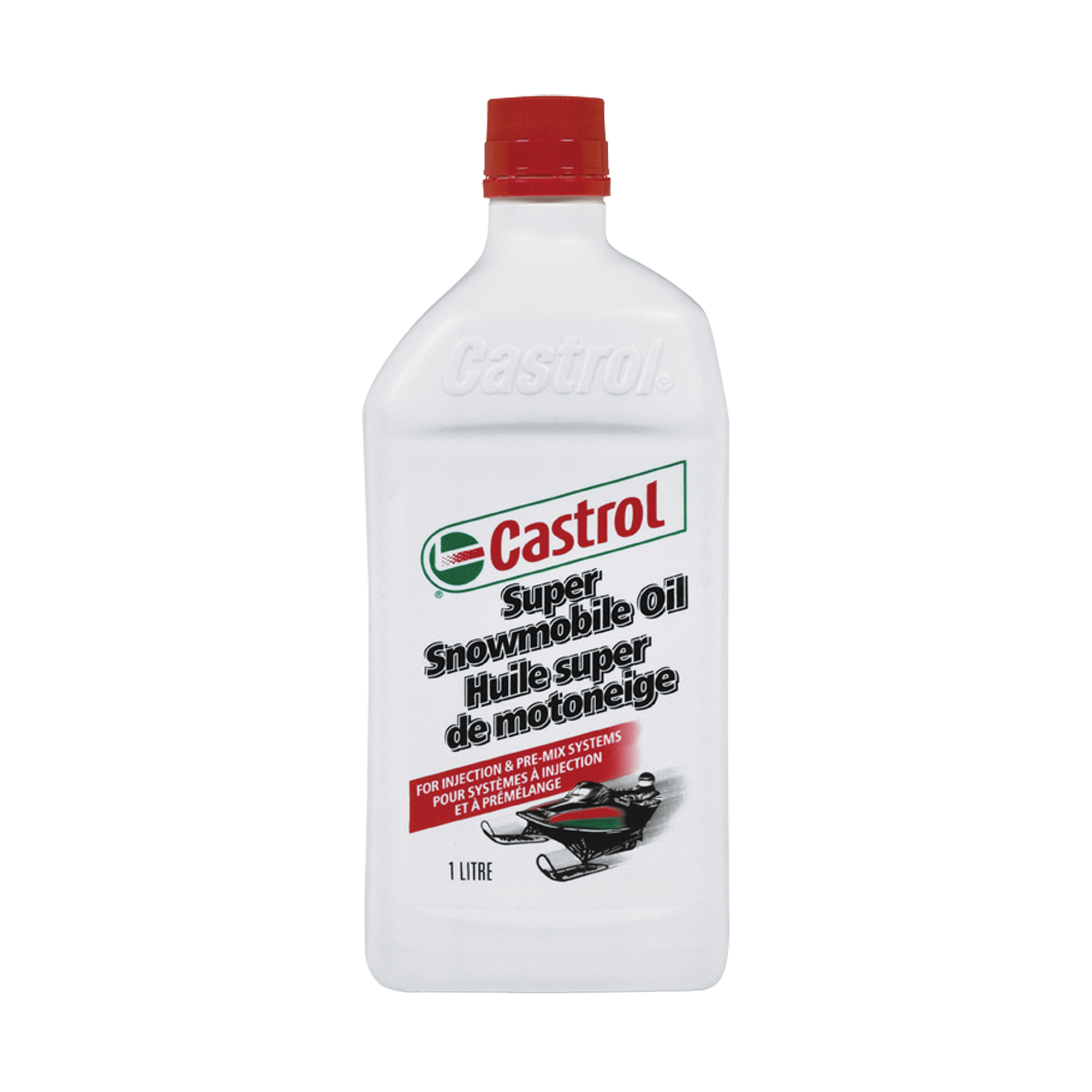 Castrol 0017442 2-Cycle Super Snowmobile Oil, 1 L, Bottle