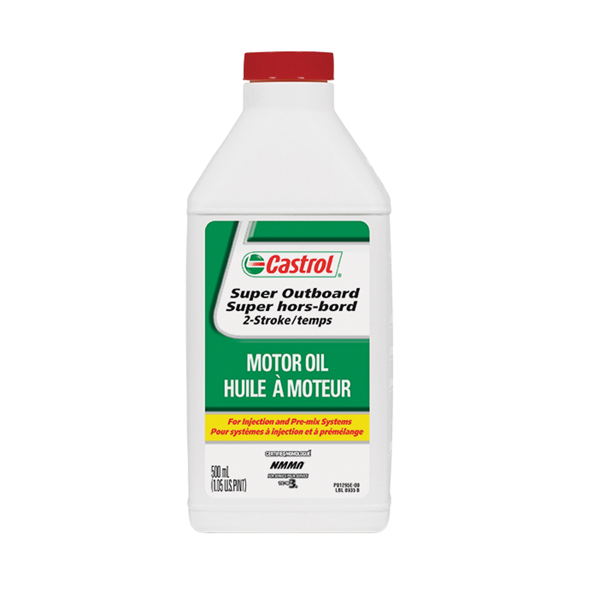 Castrol 0154747 2-Cycle Super Outboard Motor Oil, 500 ml, Bottle