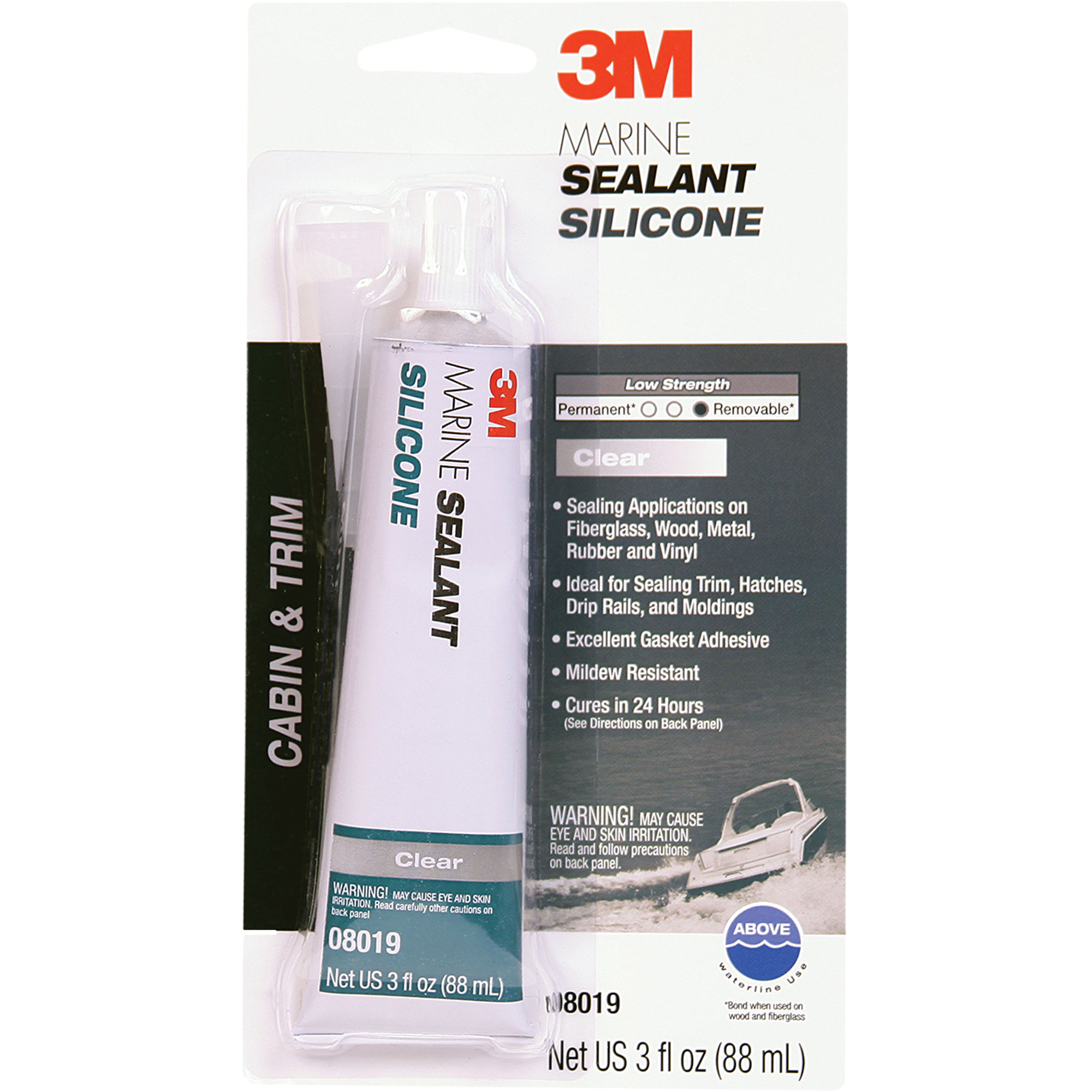 3M Marine Grade Silicone Sealant AG419 (080193OZ) Shop Silicone