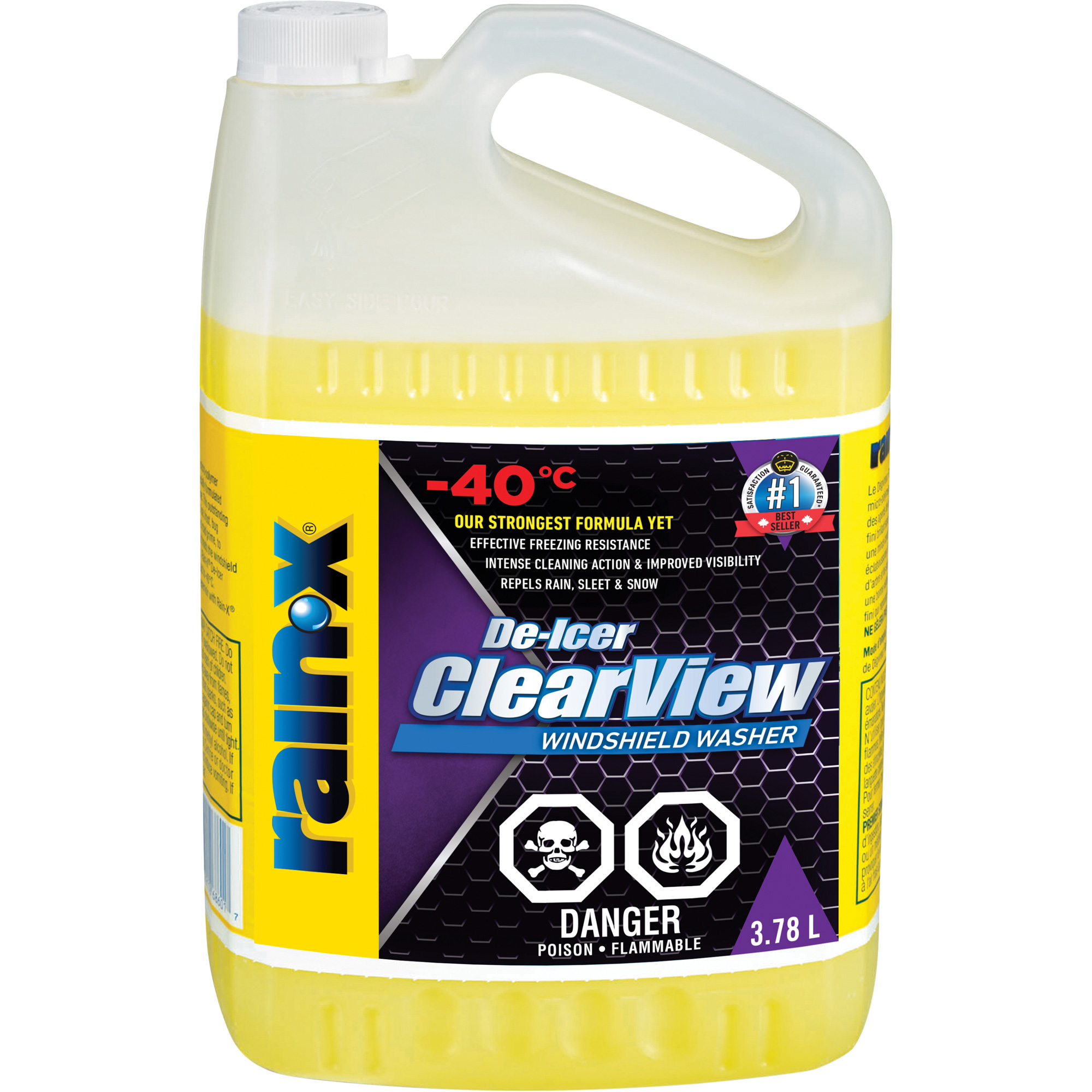 RainX 35204RXX52 RainX® ClearView DeIcer, Jug, 3.78 L