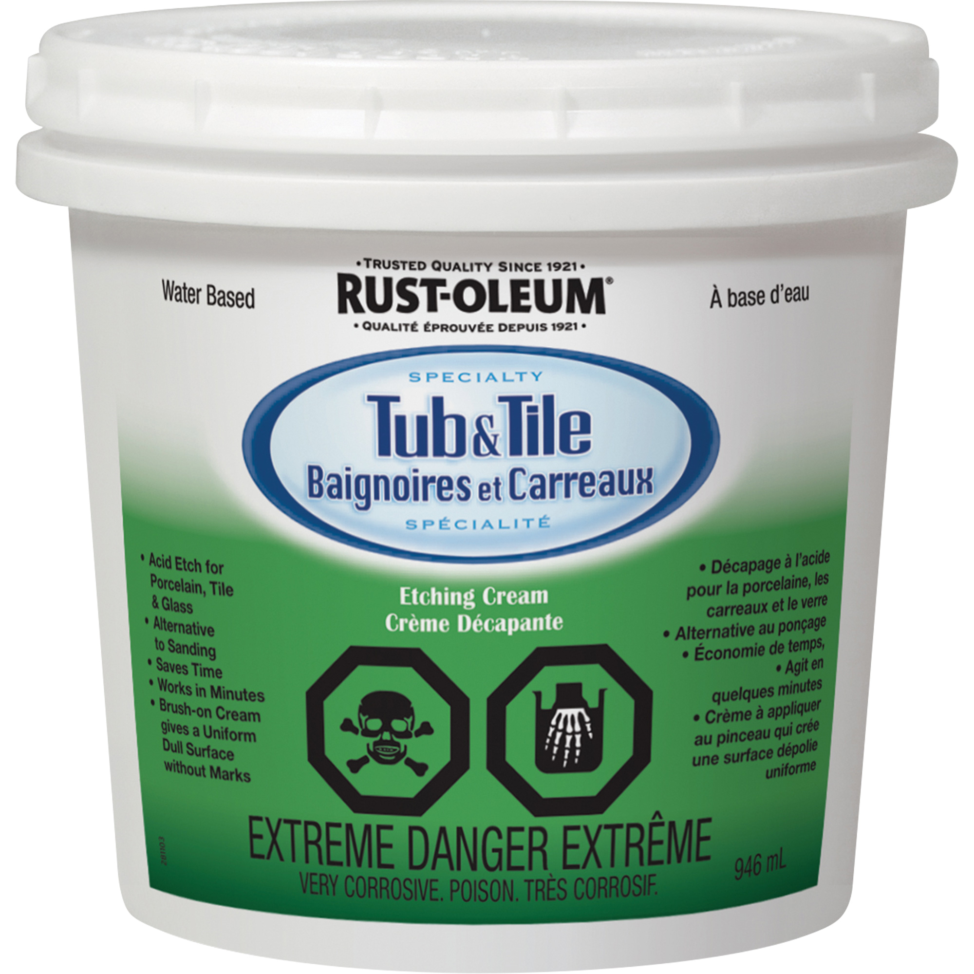 RUSTOLEUM Specialty Tub & Tile Etching Cream AH016 (280605) Shop