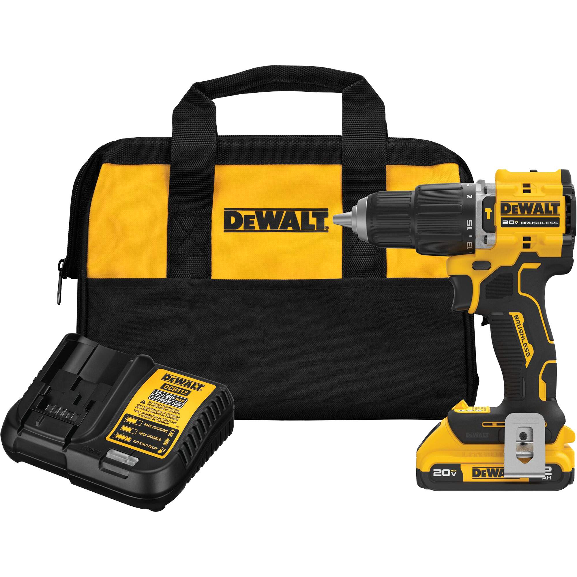 DEWALT DCD799D1 Atomic Compact Series Brushless Cordless Hammer - Main Image