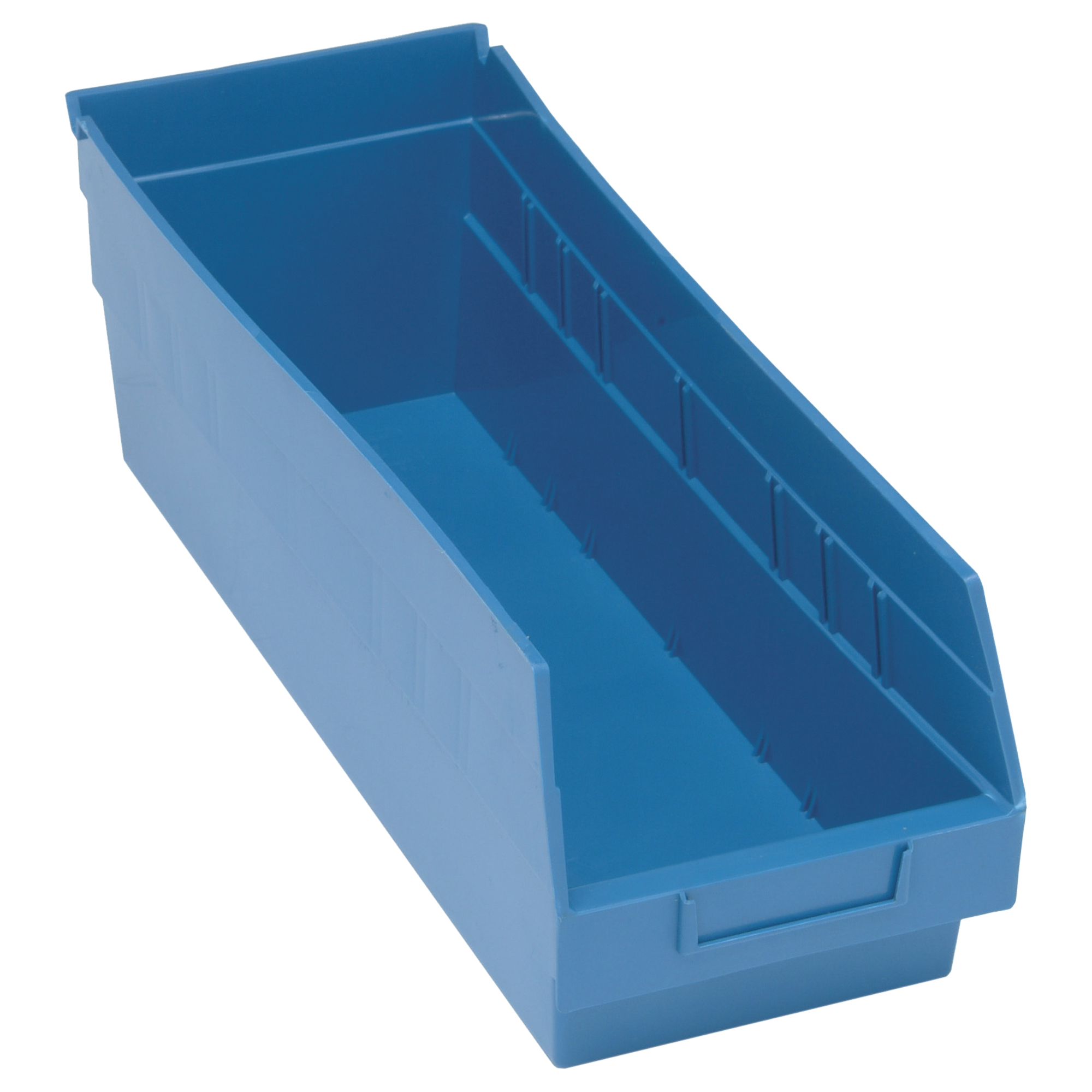 QUANTUM STORAGE SYSTEM Store More Plastic Shelf Bins CF227 (QSB204BLUE