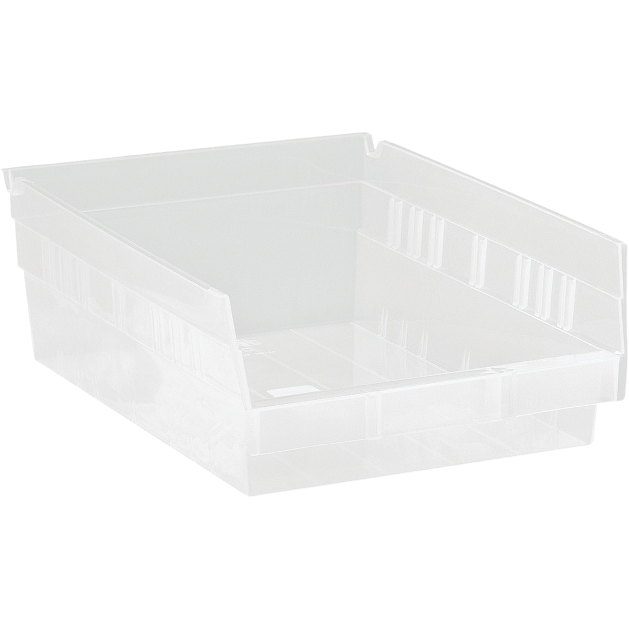 QUANTUM STORAGE SYSTEM Shelf Bins CF531 (QSB107CL) Shop Plastic Shelf