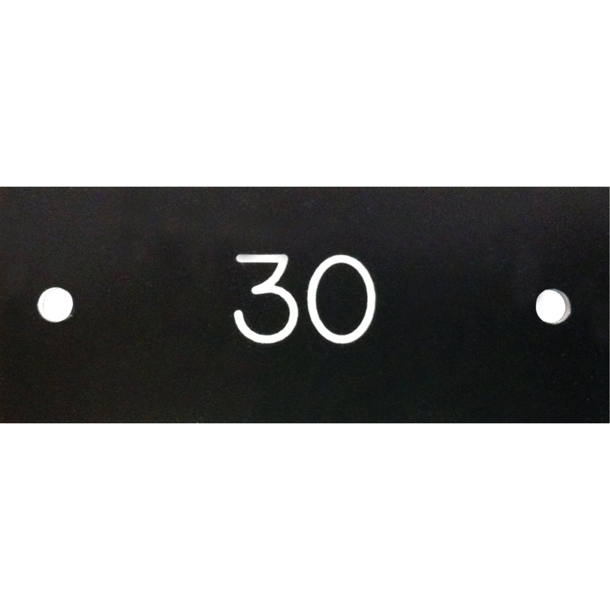 metal locker number plates