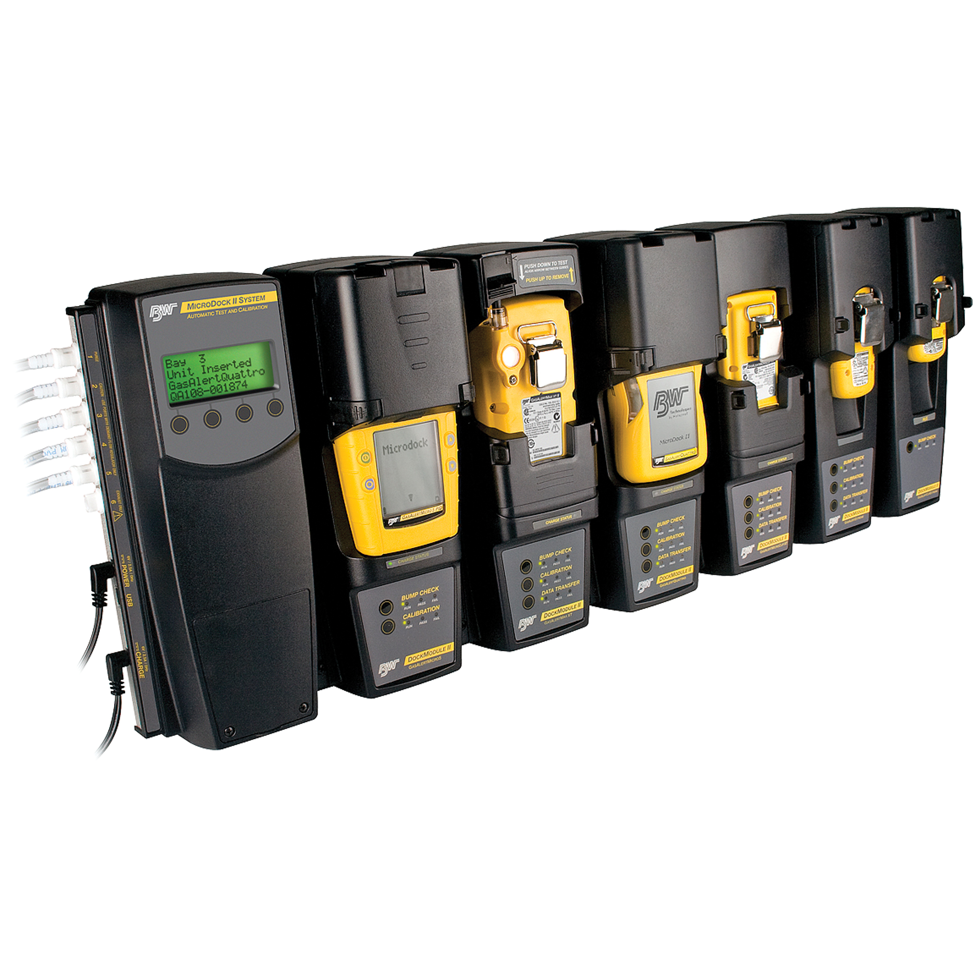 HONEYWELL Détecteurs multigaz GasAlertQuattro BW, 4 Gaz, CO/H2S/LIE/O2