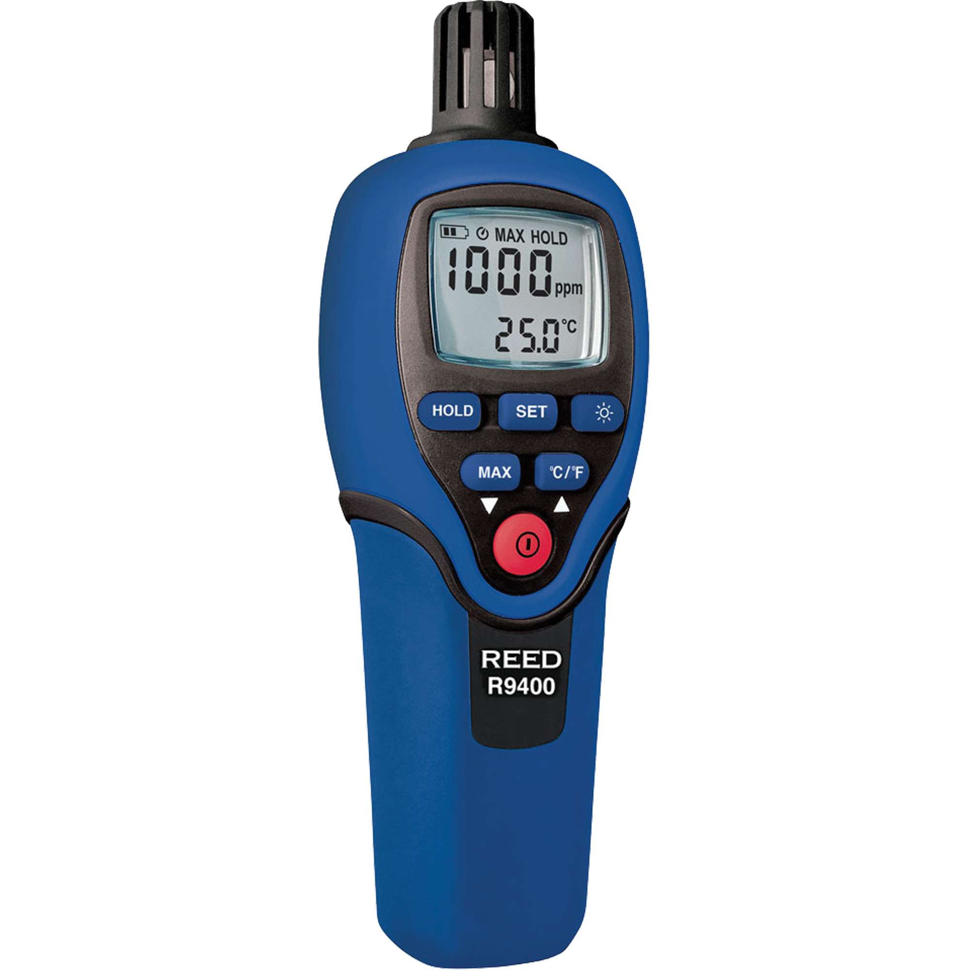 REED R9400 Carbon Monoxide Meter with Temperature. CO & Temp. 