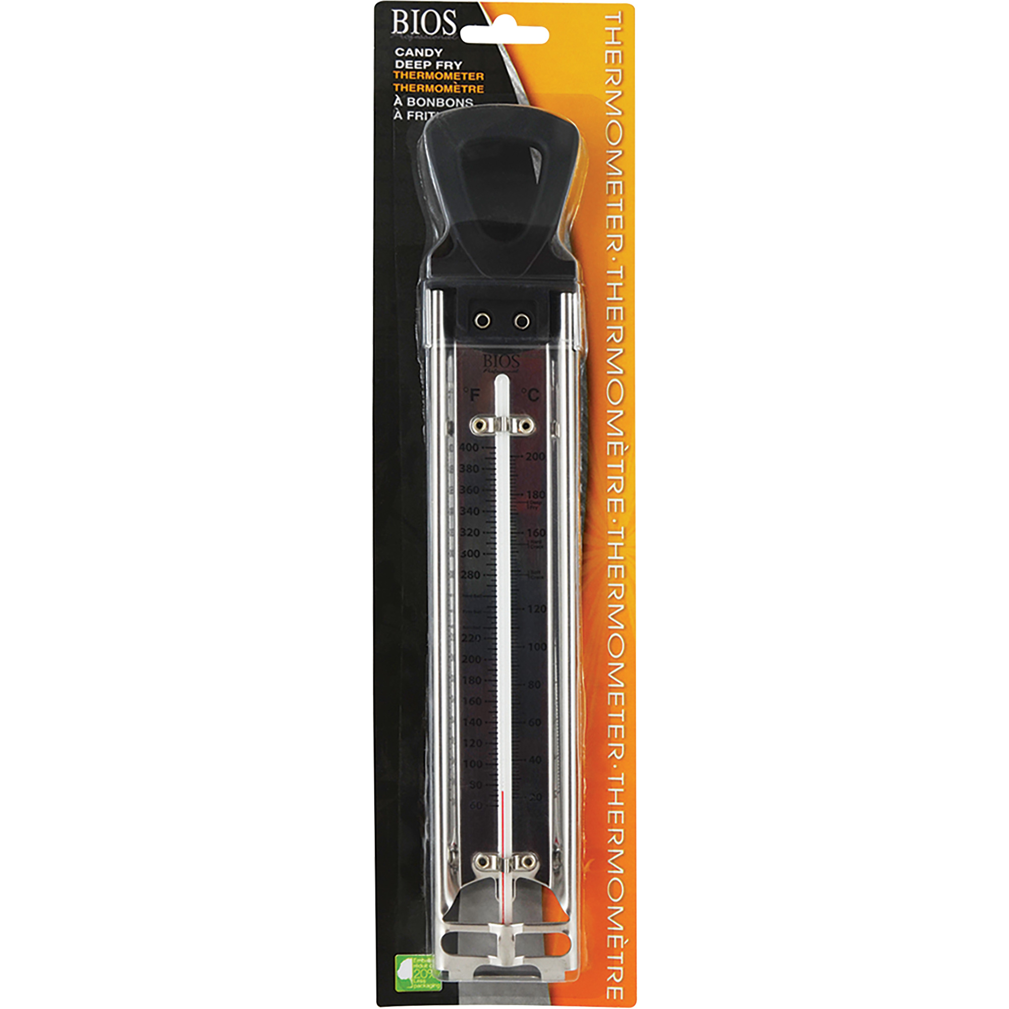 BIOS Premium Candy/Deep Fry Thermometer, Contact, Digital, 60400°F (20