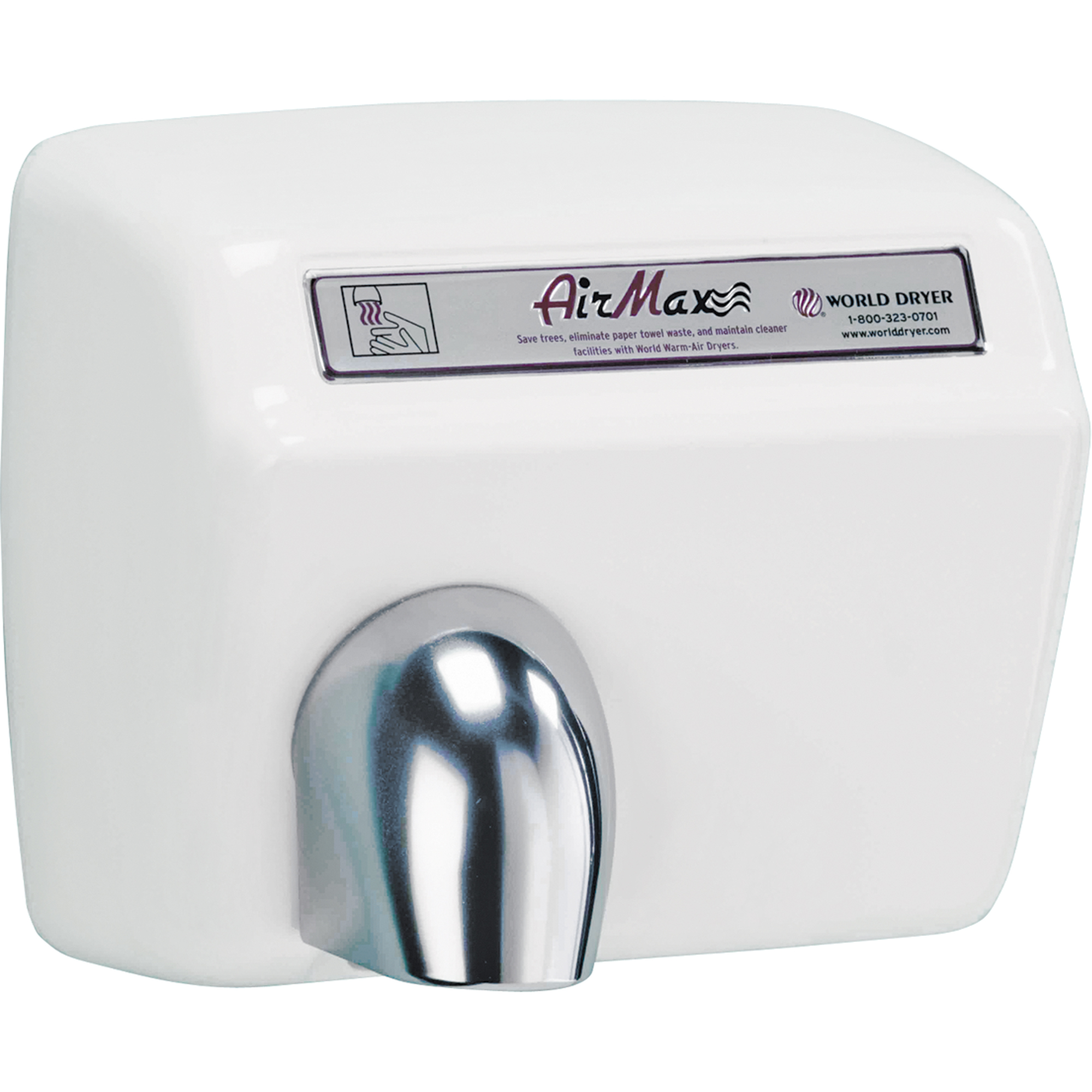 WORLD DRYER Automatic Airmax Hand Dryers JA983 (DXM5974) Shop Hand