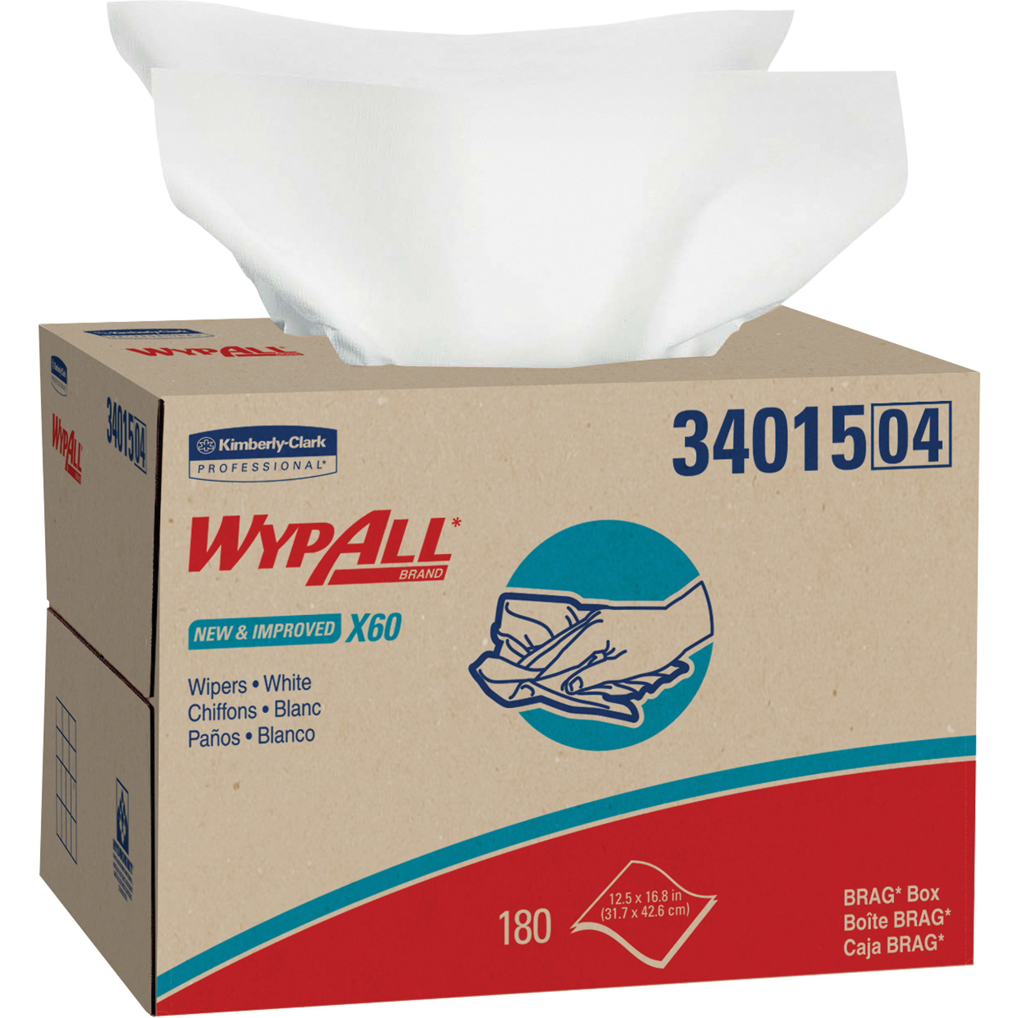 KIMBERLYCLARK PROFESSIONAL Wypall* X60 Wipers JC118 (34015) Shop