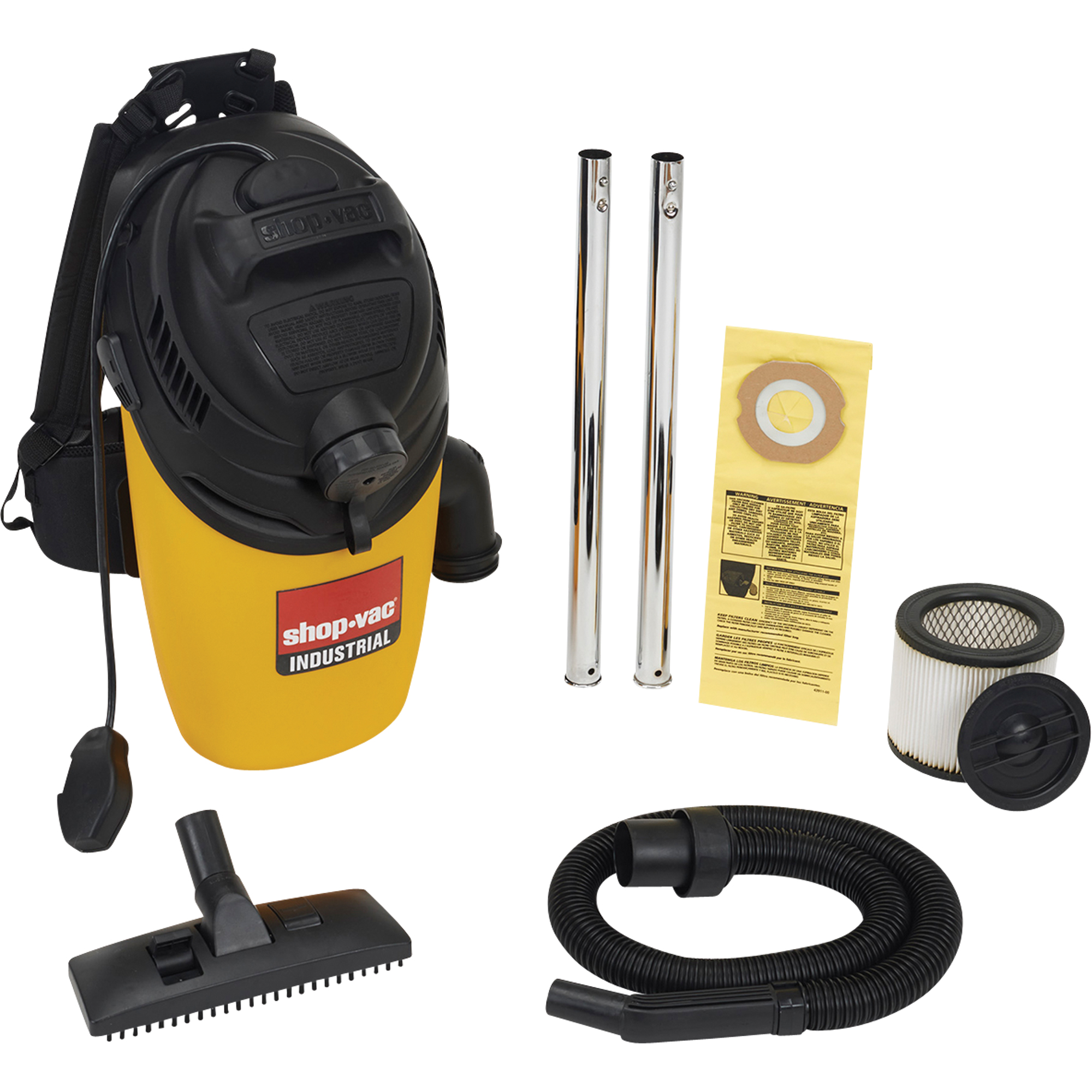SHOP VAC Shop Pack® Backpack Dry Vacuums JC138 (2860010) Shop