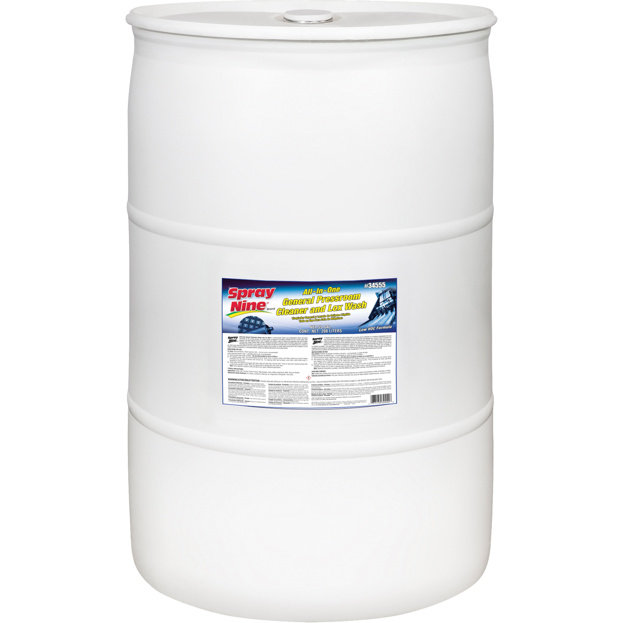 SPRAY NINE Spray Nine® Pressroom Cleaner JK749 (34555) Shop Special