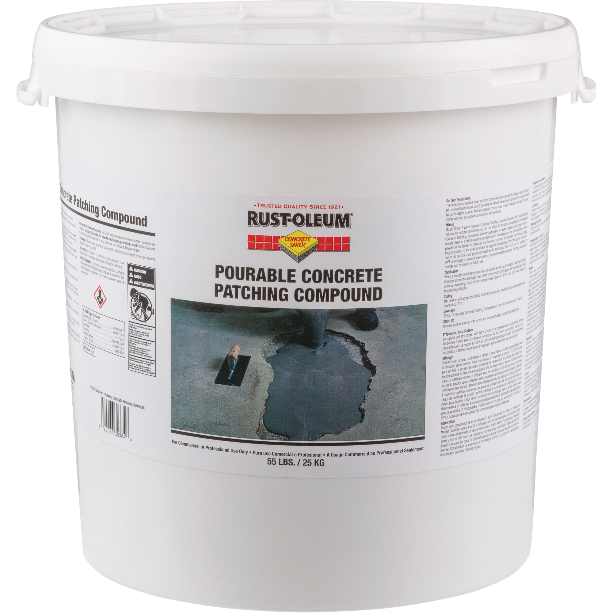 RUSTOLEUM Concrete Saver® Pourable Concrete Patching Compound, Kit