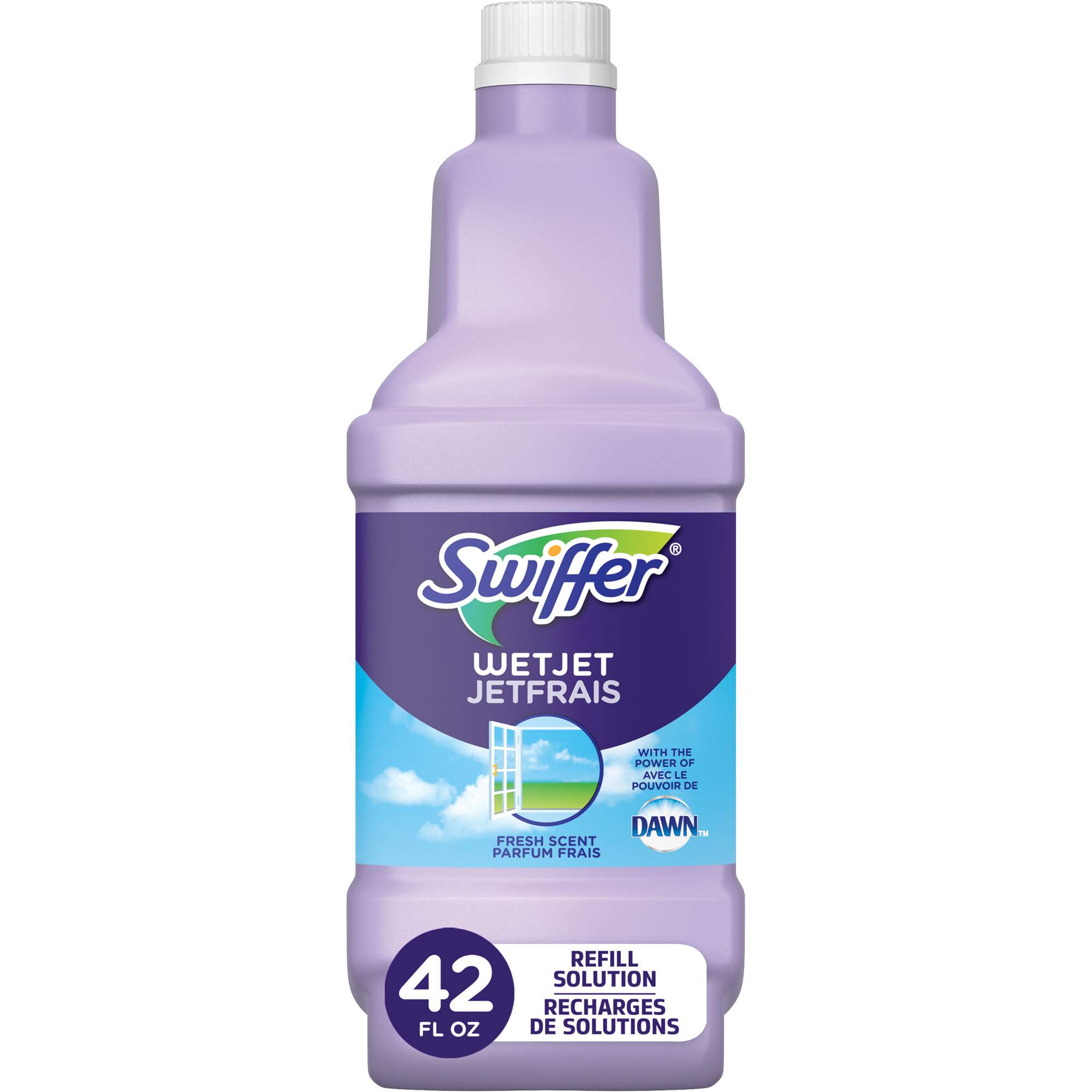 Lot De 6 Paquets De Lingettes Swiffer Lave-Sol – 18 Lingettes/paquet – Pour Bois Et Parquet