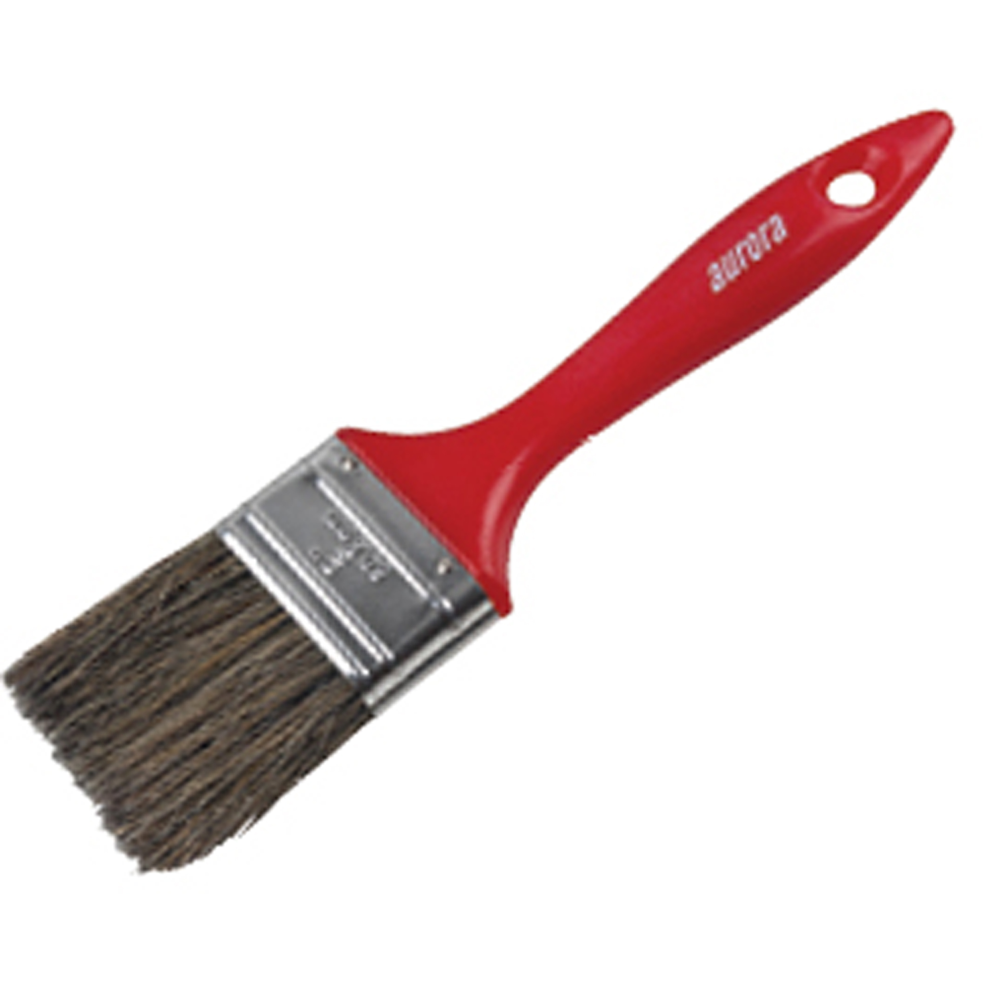 AURORA TOOLS AP300 Series Paint Brush, Natural Bristles, Plastic Handle