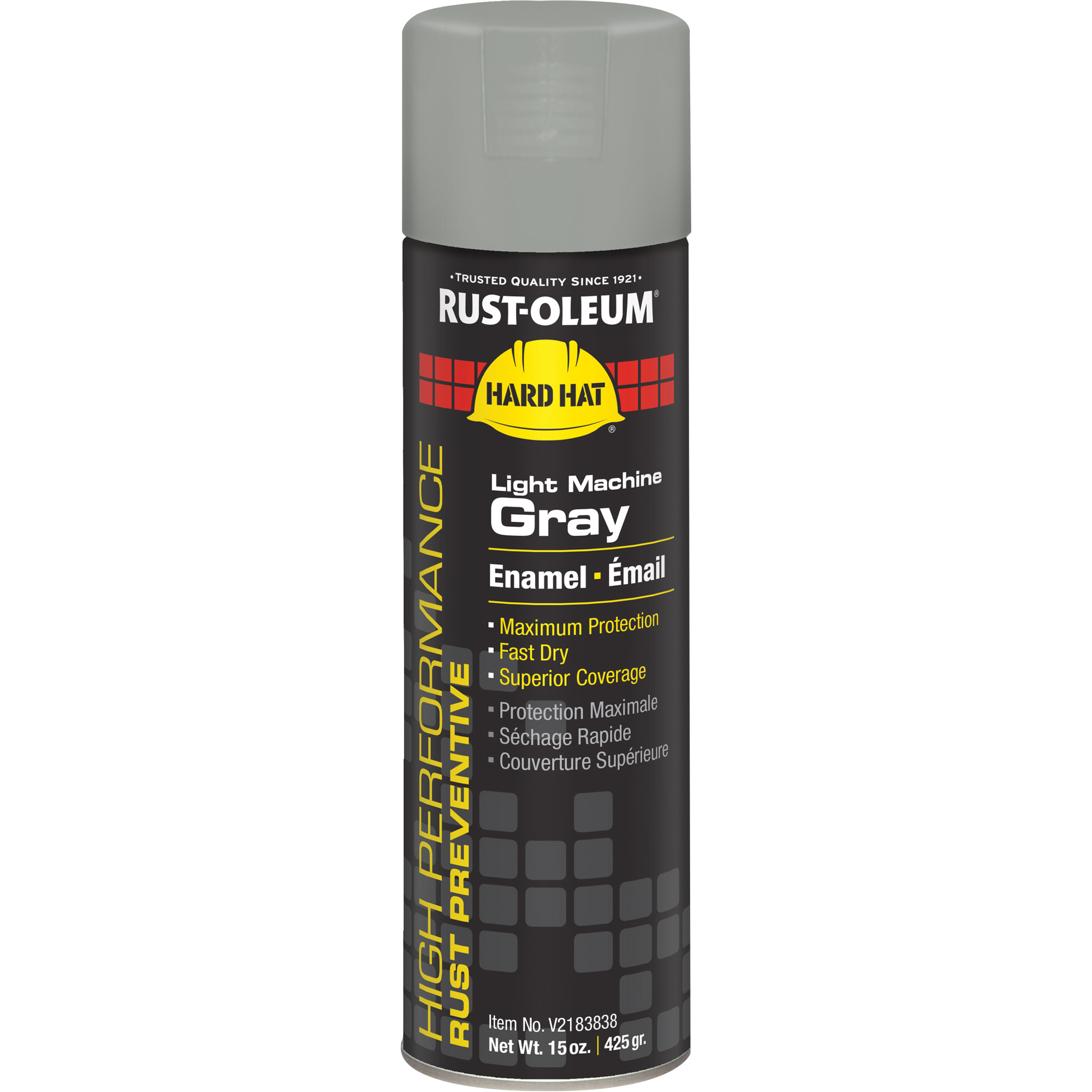 RUSTOLEUM Enamel Spray Paint, Grey, Aerosol Can KP393 (V2183838) Shop SolventBased Paints