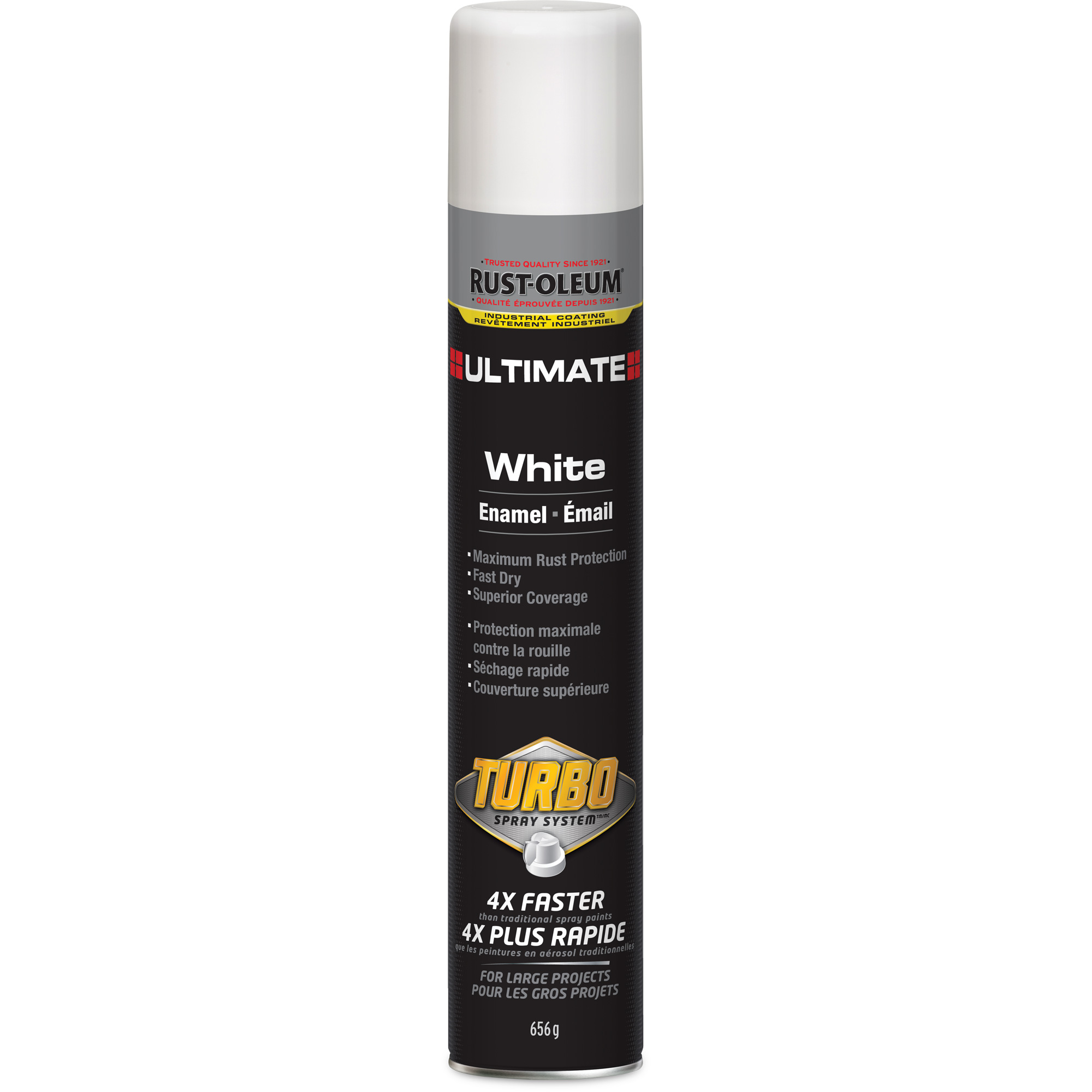 rustoleum turbo spray paint white