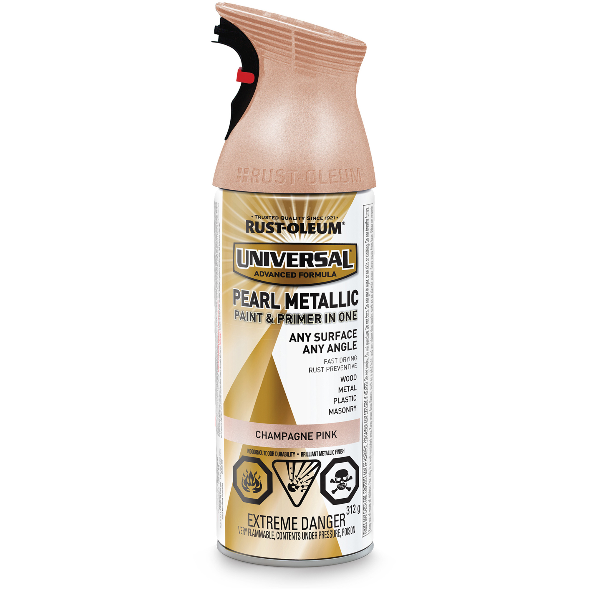 Rustoleum pearl clearance metallic champagne pink