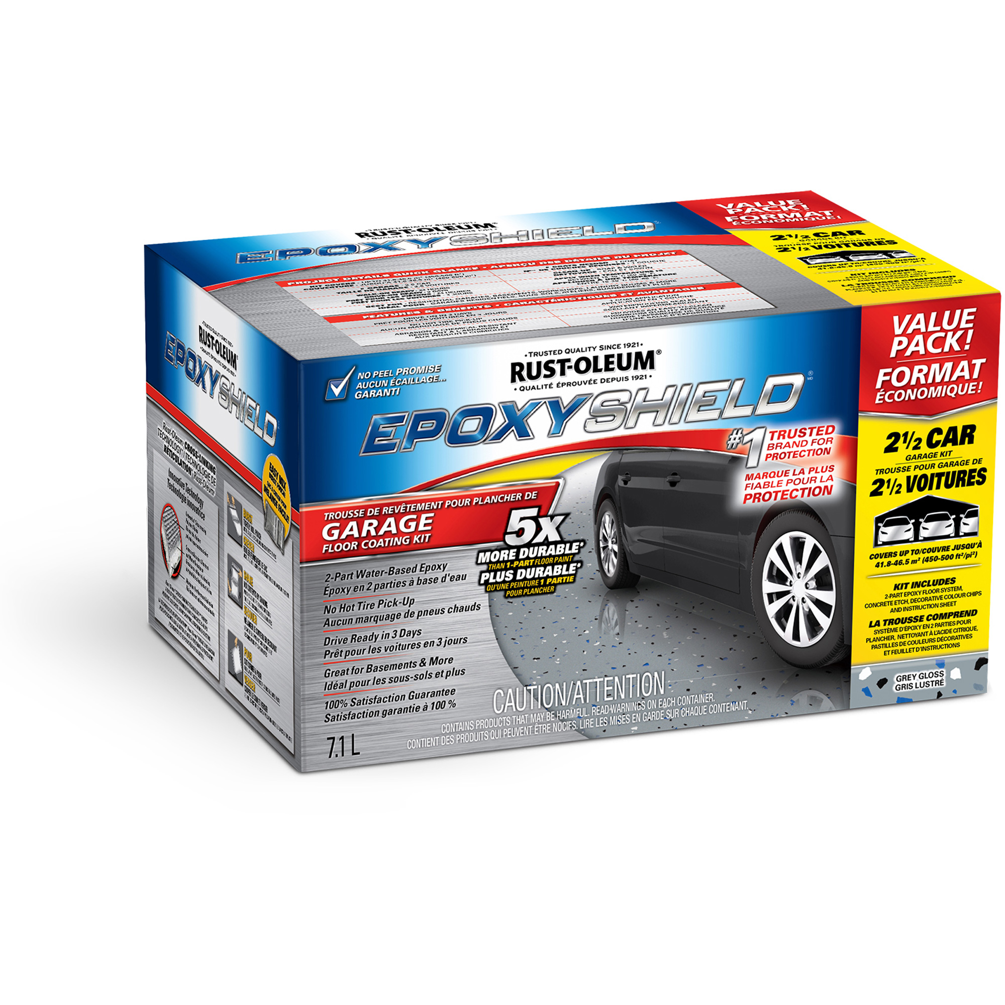 Rust Oleum 266793 EpoxyShield Garage Floor Coating 7.1 L