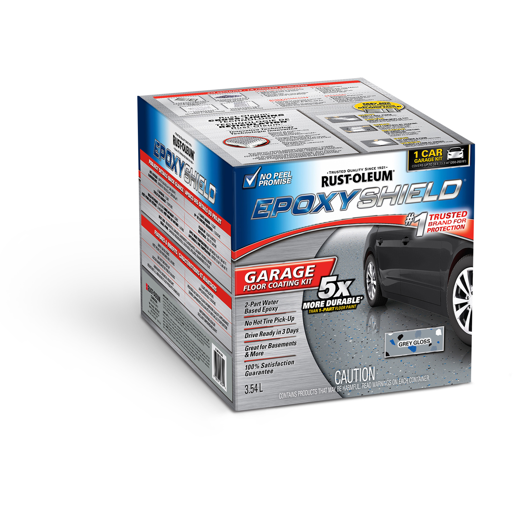 Rustoleum garage floor sales epoxy touch up