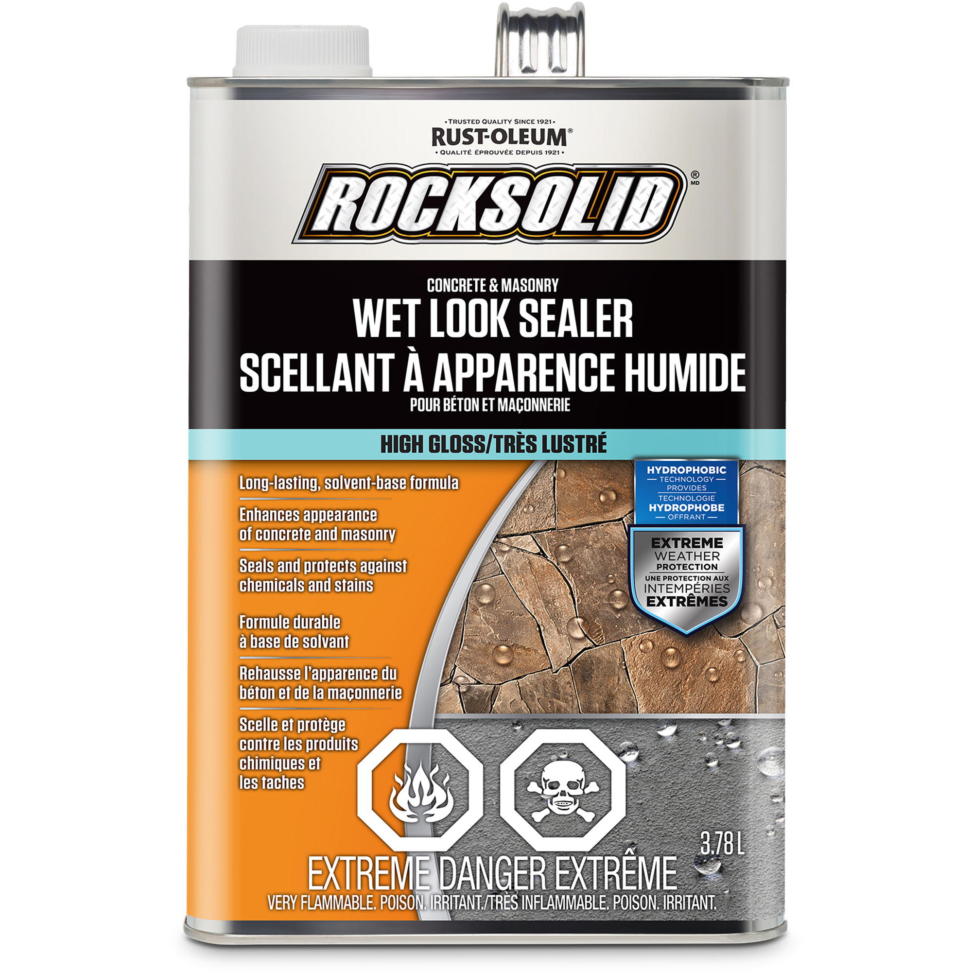 Rustoleum rock solid concrete sealer reviews on sale