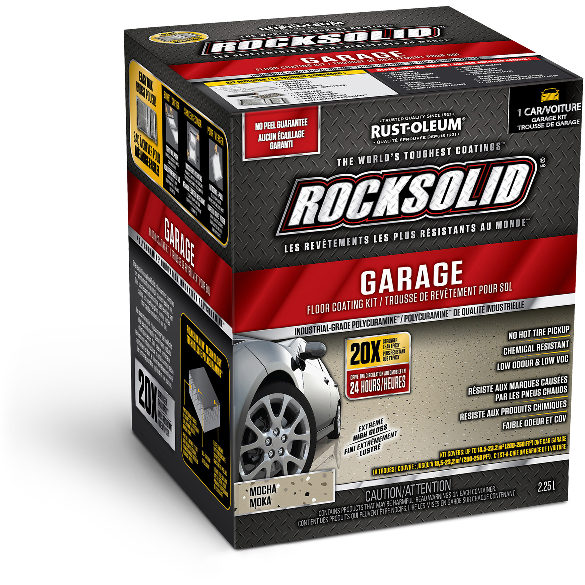 かなり希少通信省告知日本本土4120 Rust Oleum Rocksolid Garage Rust-Oleum 282152 RockSolid