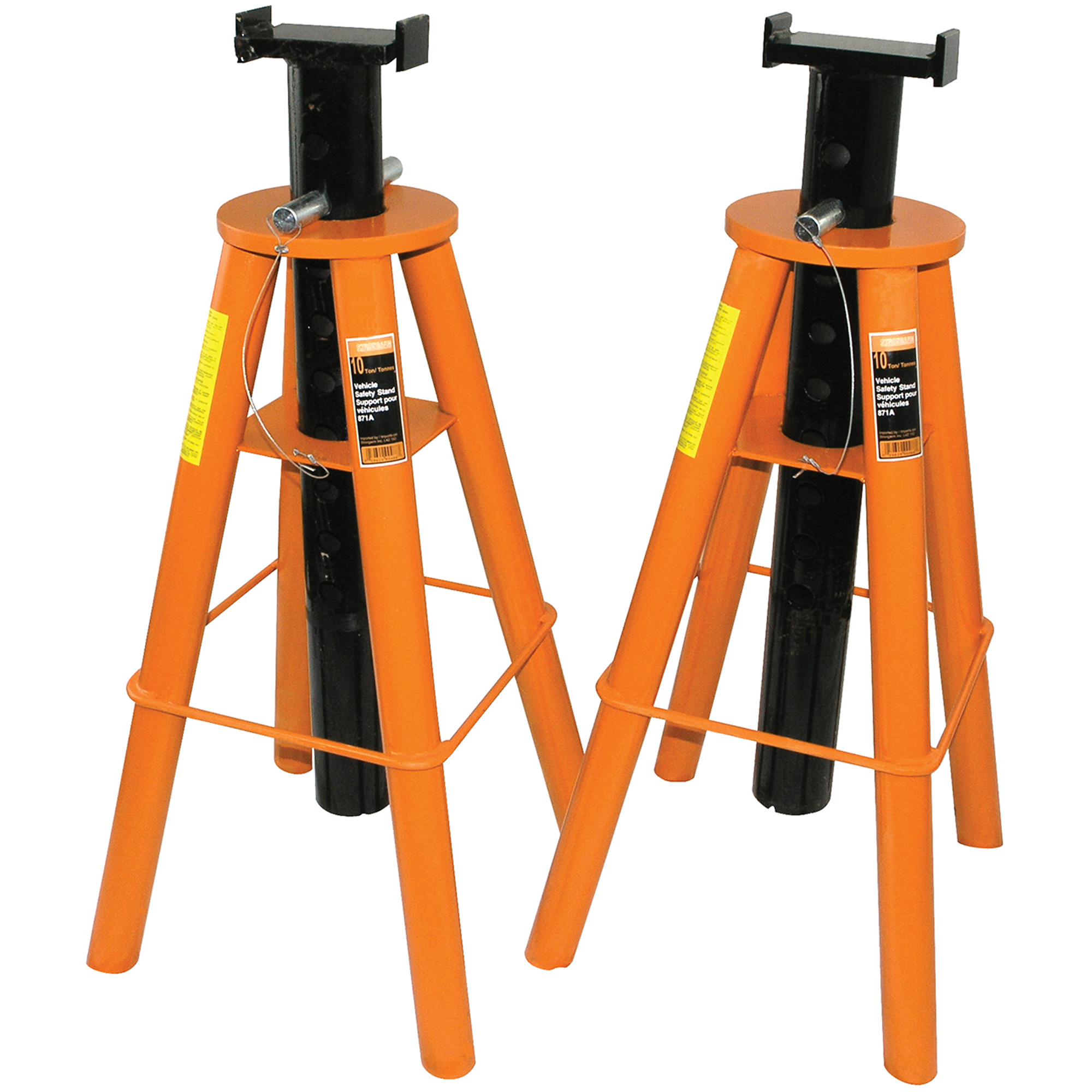 STRONGARM Shopstands Pin Type Safety Stands LA841 (032226) Shop