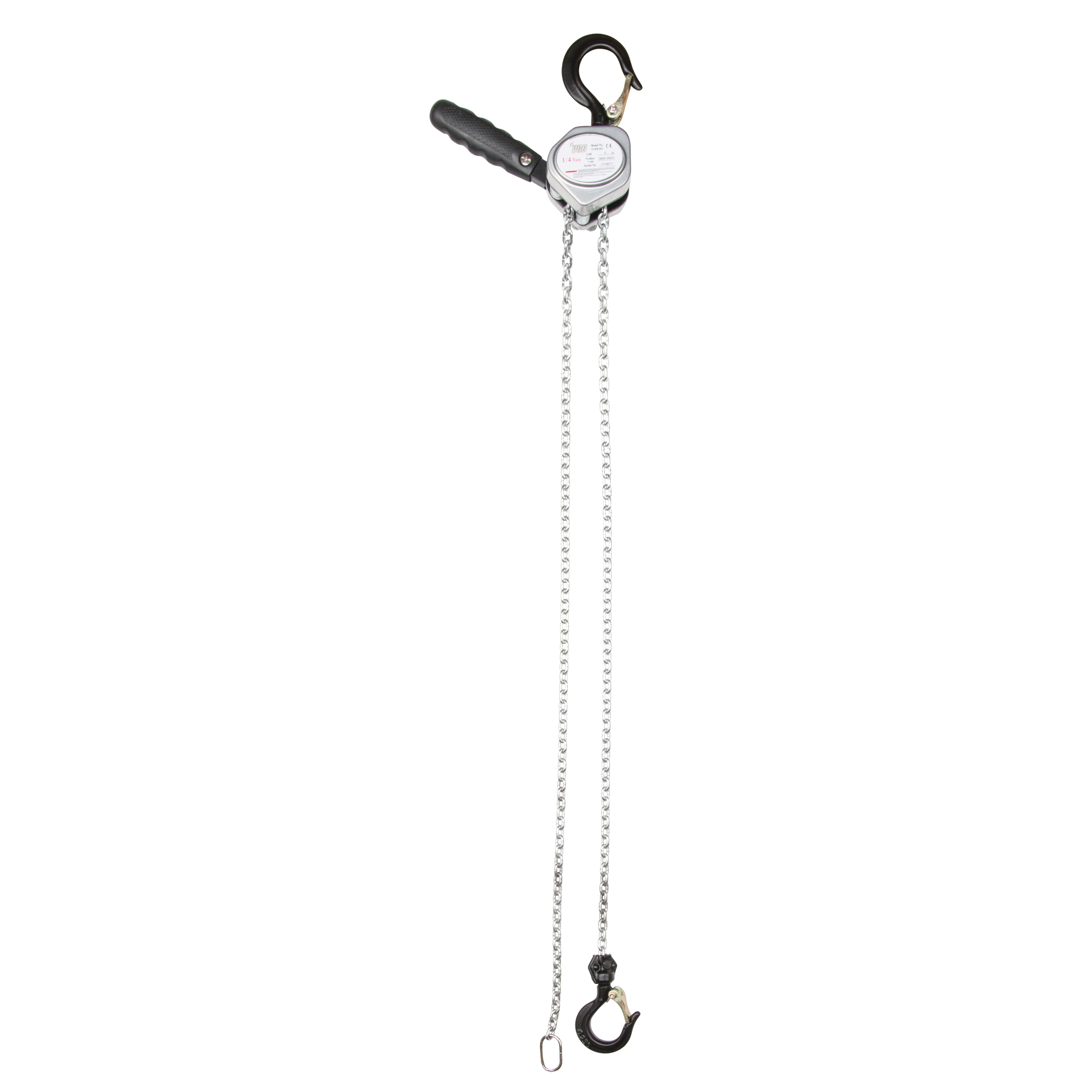 VANGUARD STEEL Mini Lever Hoist, 10' Lift, 550 lbs. (0.275 tons