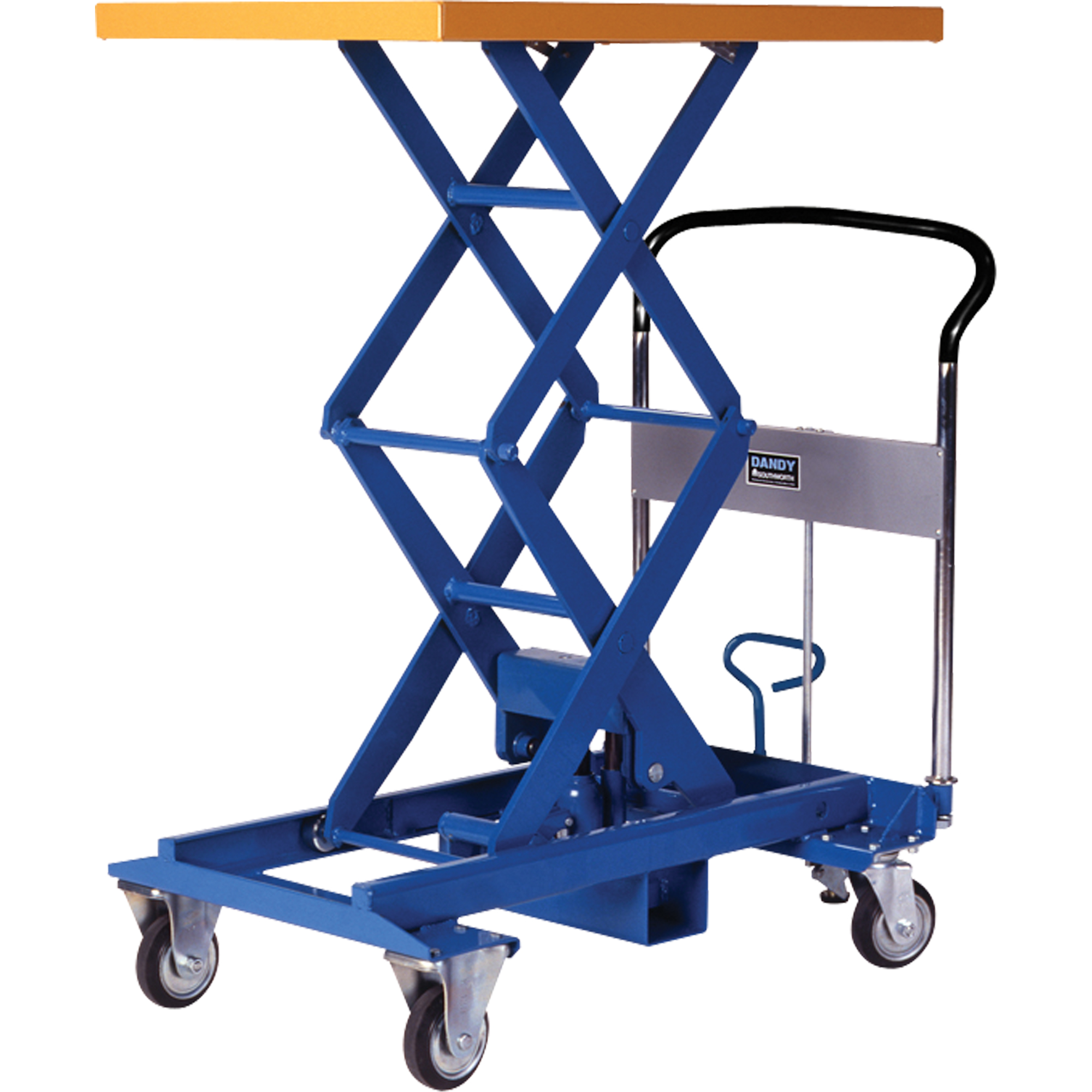 Southworth A350W Dandy Lift Scissor Lift Table, 344/5" L x 233/5" W, Steel, 770 lbs. Capacity