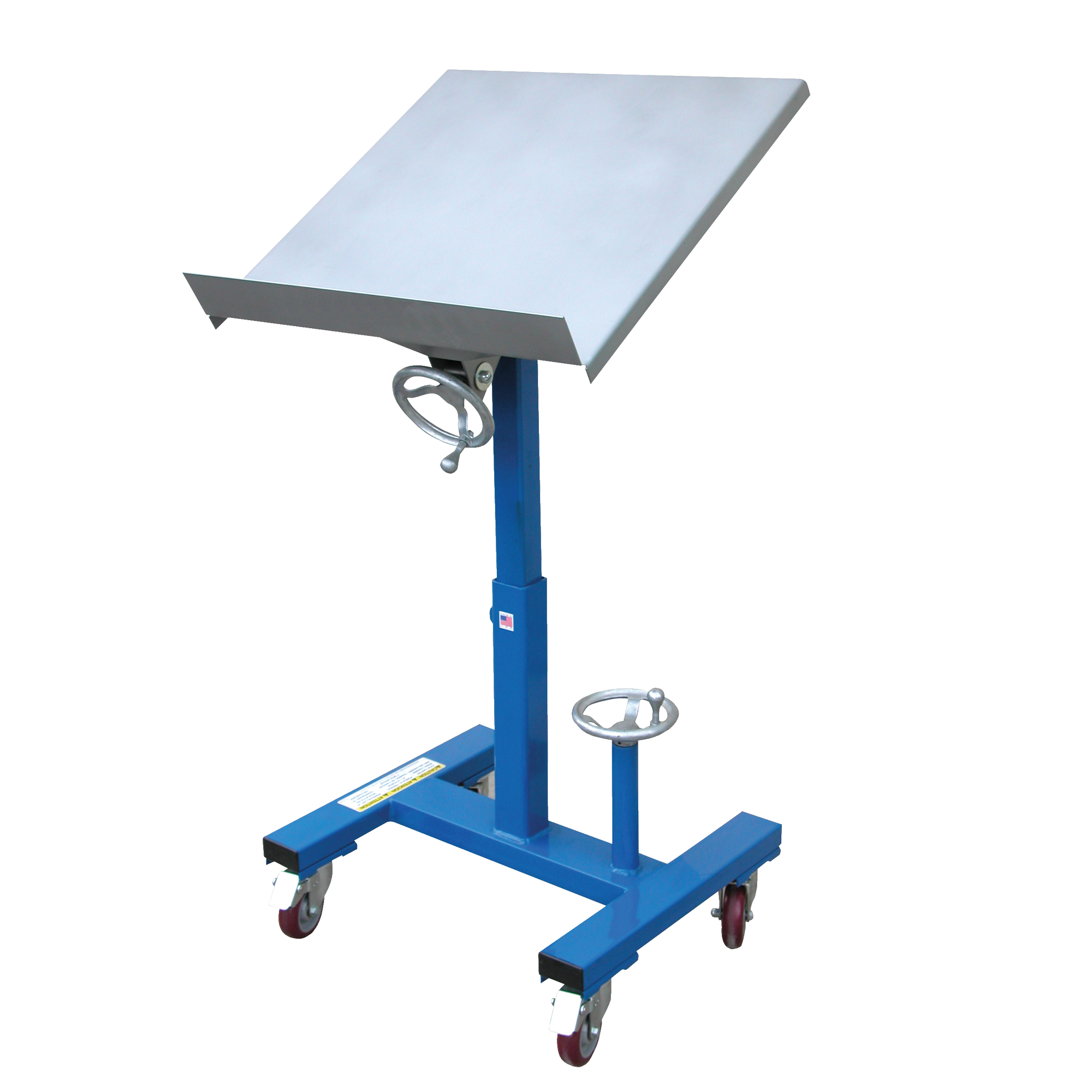 VESTIL Mobile Tilting Work Table MA498 (WT2424) Shop Lift and Tilt