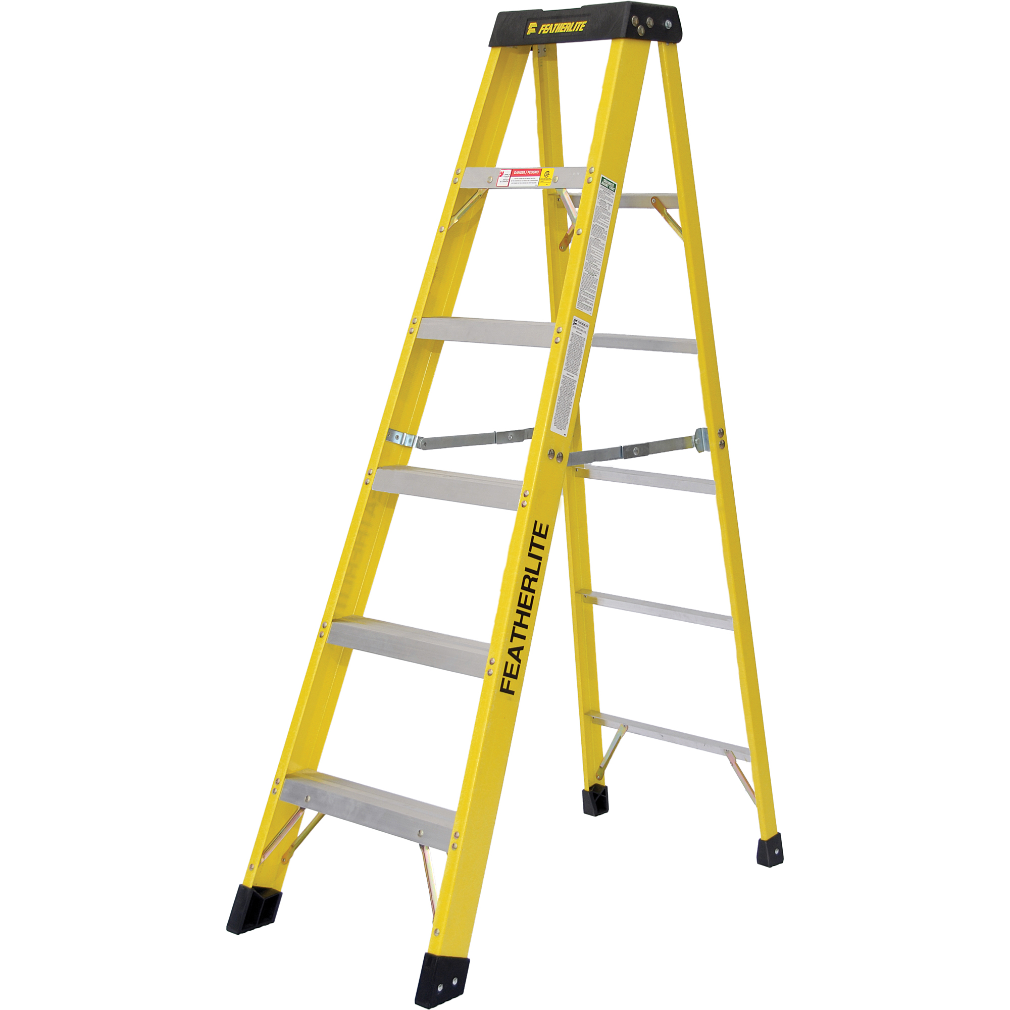 Louisville 10' Step Ladder iA 300lbs Fiberglass FS1510