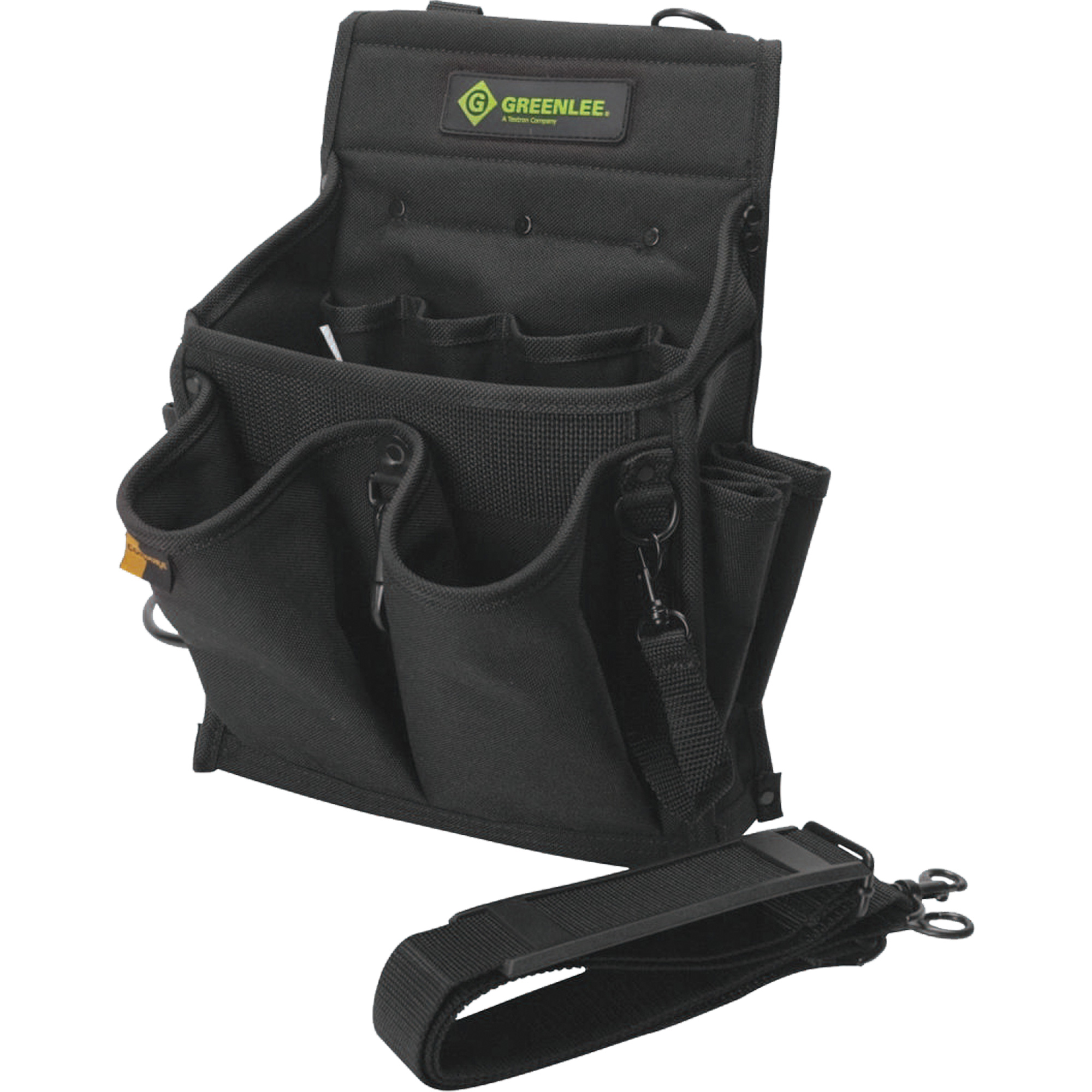 GREENLEE Tool Bag, Nylon, 20 Pockets, Black NID025 (015815) Shop