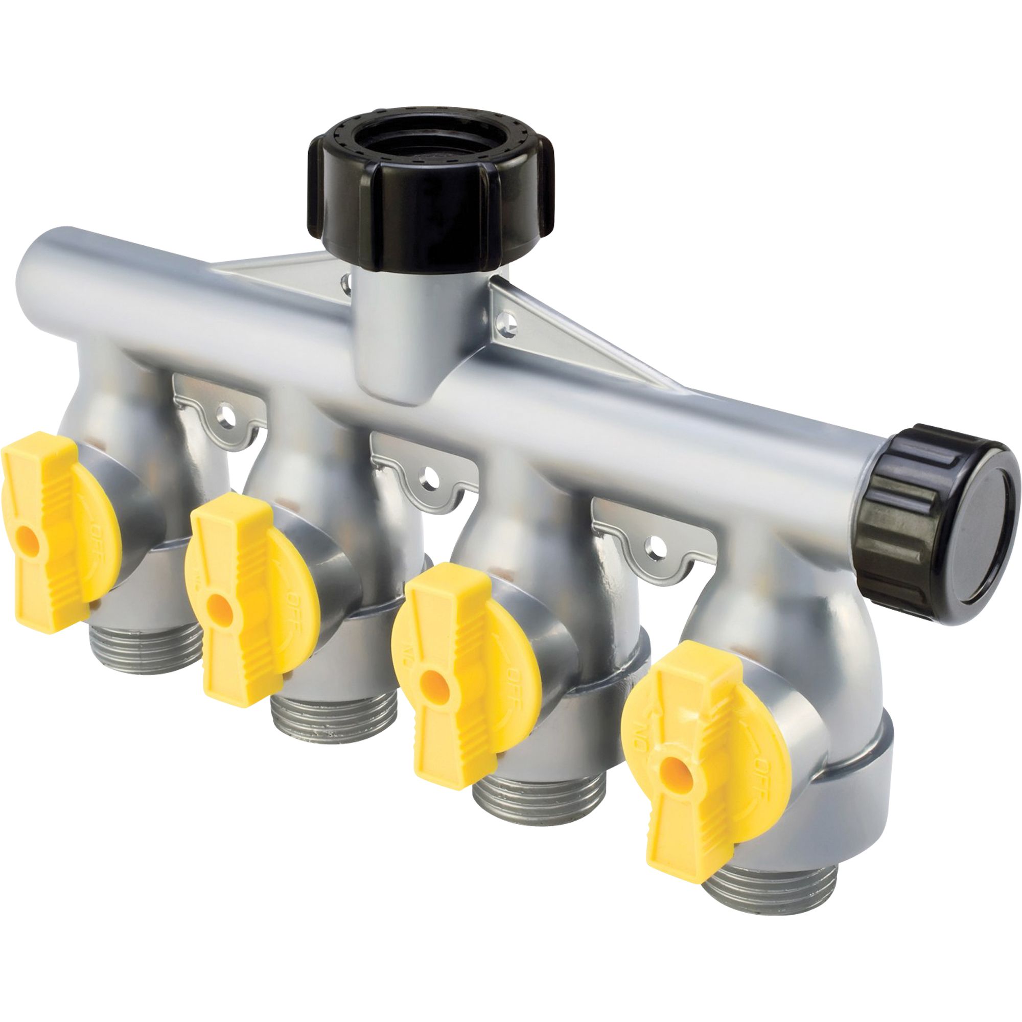 Melnor 3476 HiFlo Metal 4Way Hose Valves