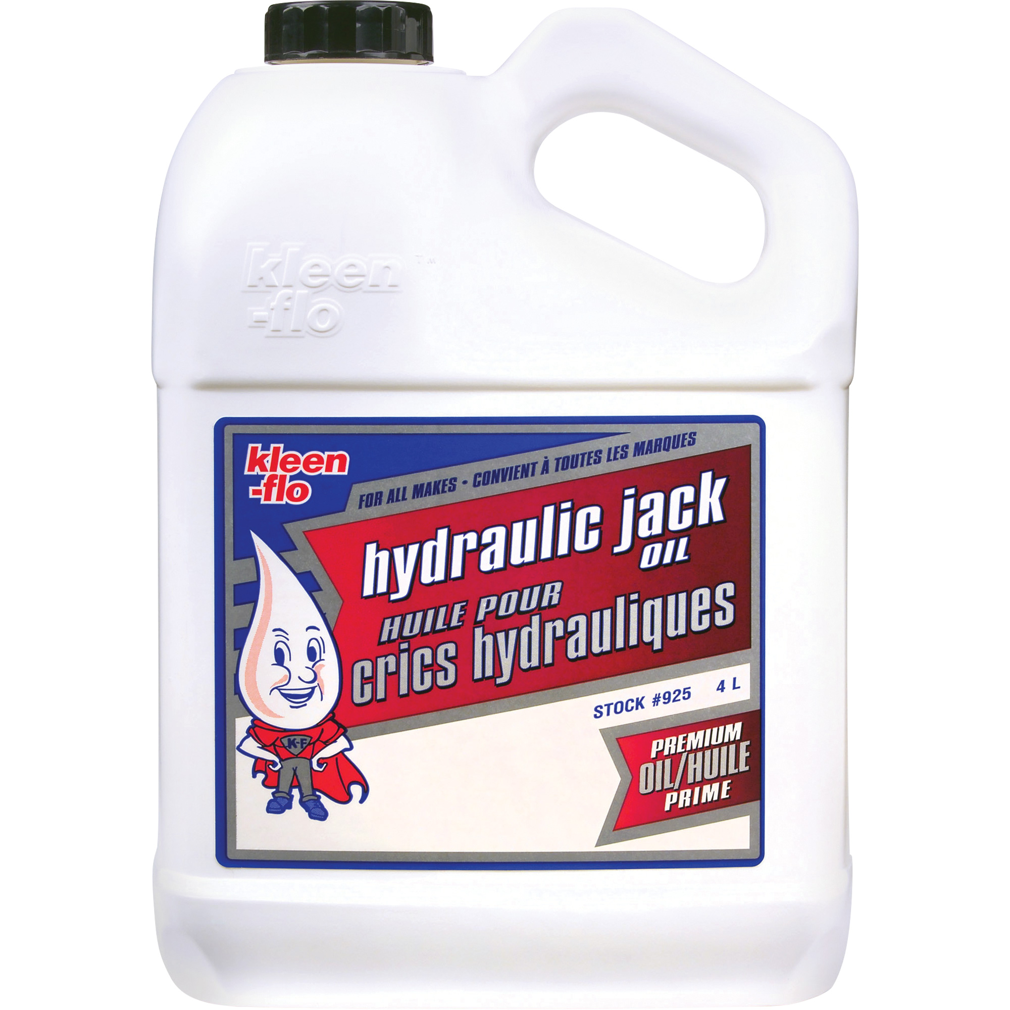 KleenFlo 925 Hydraulic Jack Fluid, 4 L, Jug