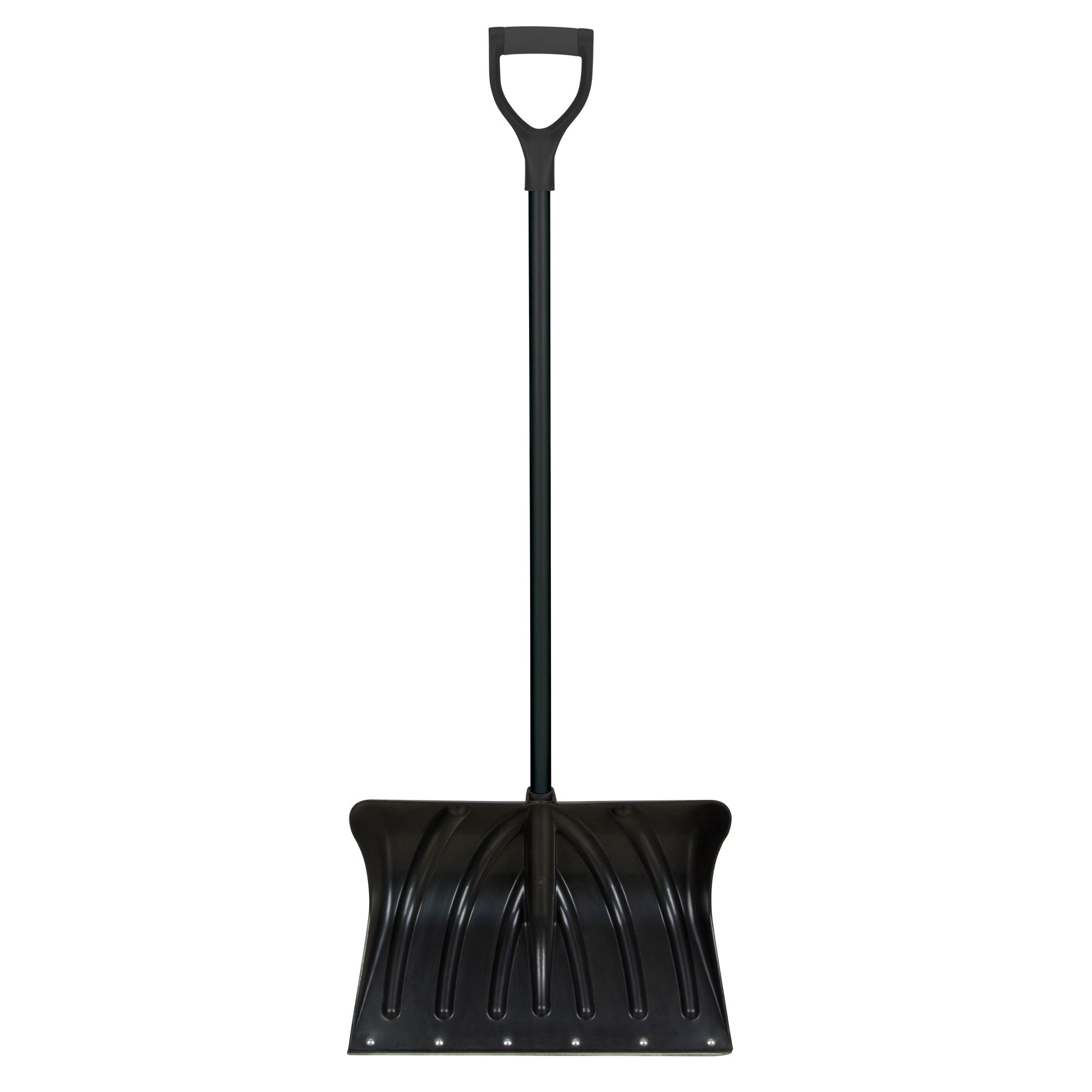 AURORA TOOLS Poly Snow Shovel with Steel Wear Strip, Polypropylene
