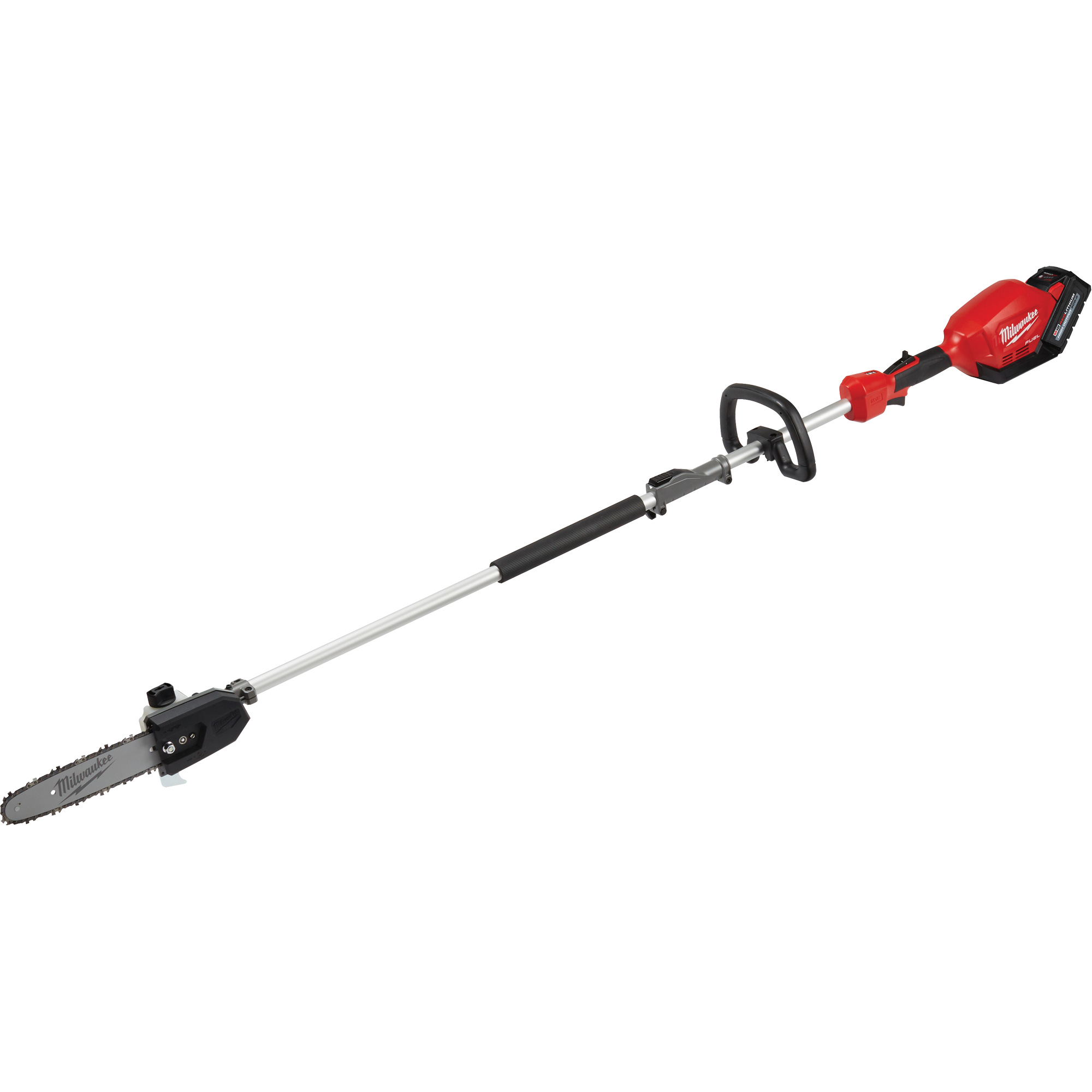 MILWAUKEE M18 Fuel Pole Saw Kit with QuikLok Attachment Capability