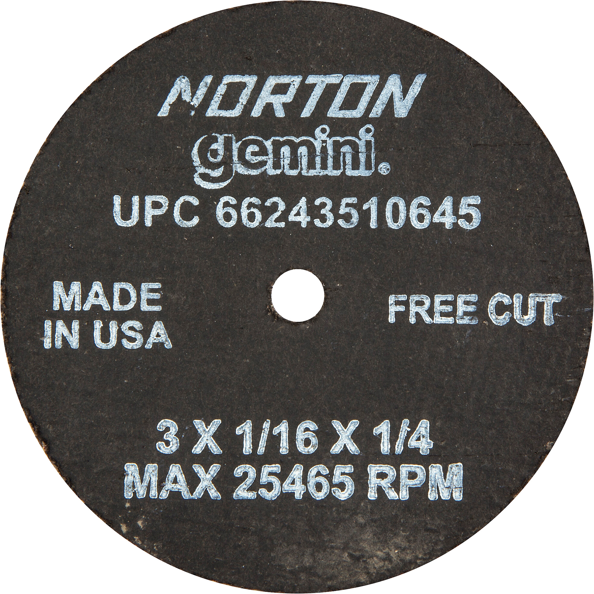 NORTON Portable Small Diameter Reinforced CutOff Wheels Gemini
