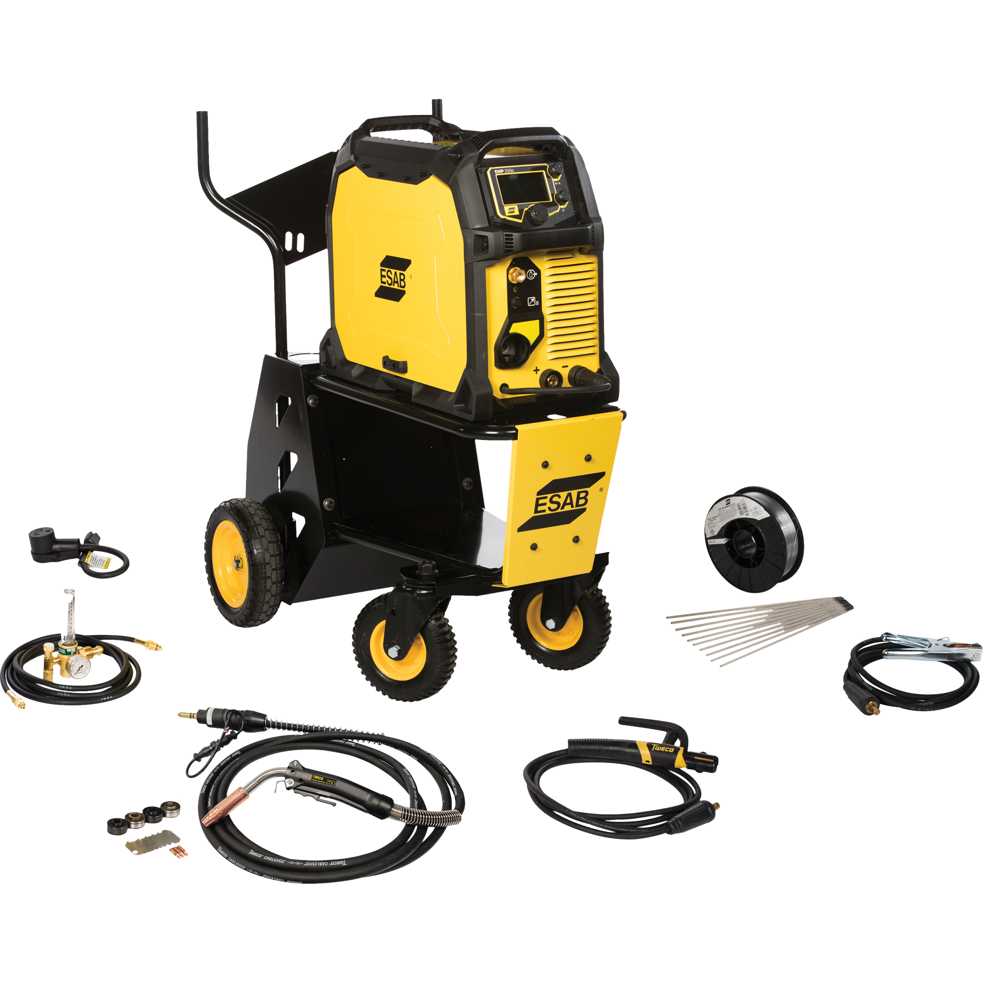 ESAB Rebel EMP 235ic Portable Welding Machine with Cart NV071