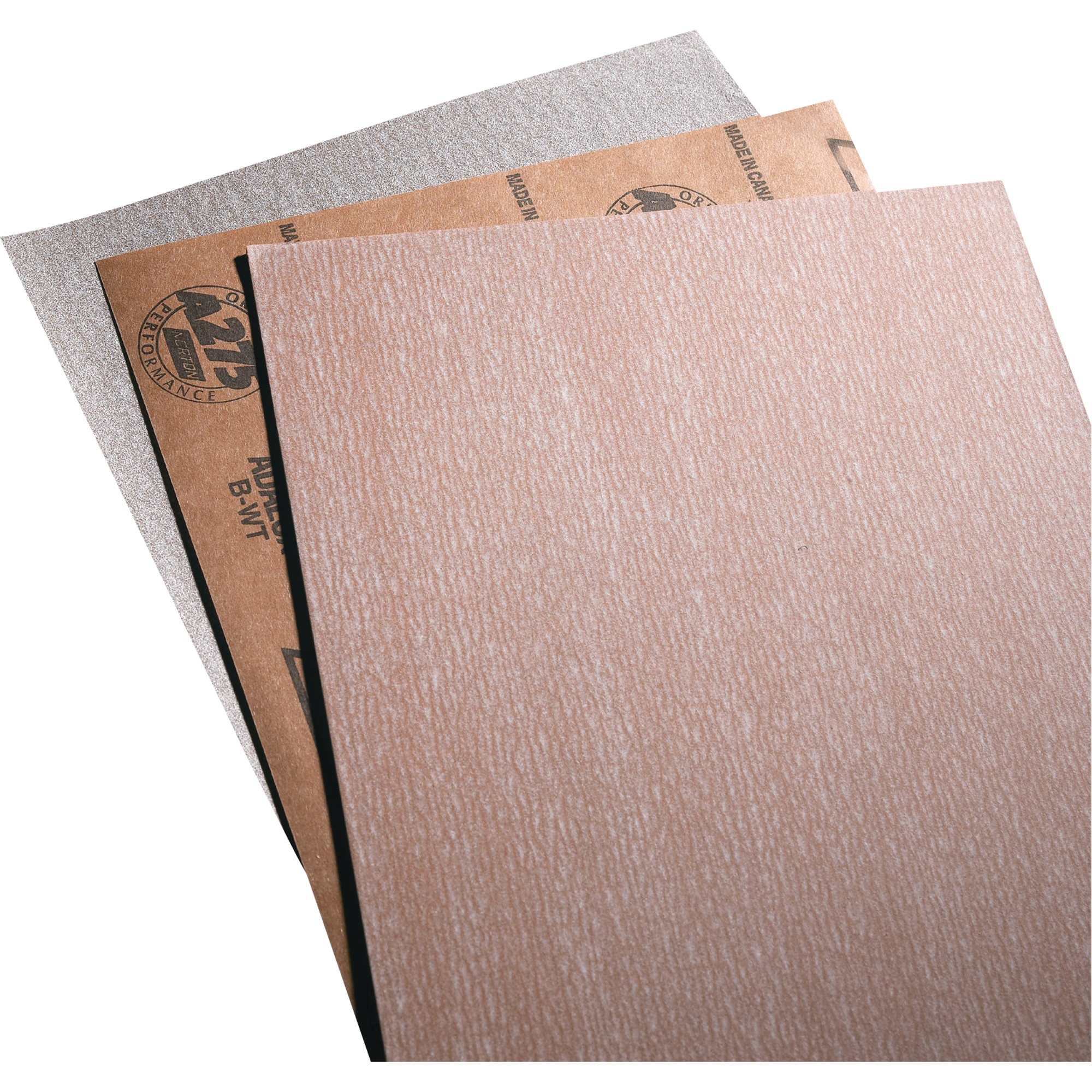 Pressure-Sensitive Adhesive Roll of 100 Grit 80 Norton A275 No-Fil Adalox Paper Abrasive Disc 5 Diameter Fiber Backing Aluminium Oxide