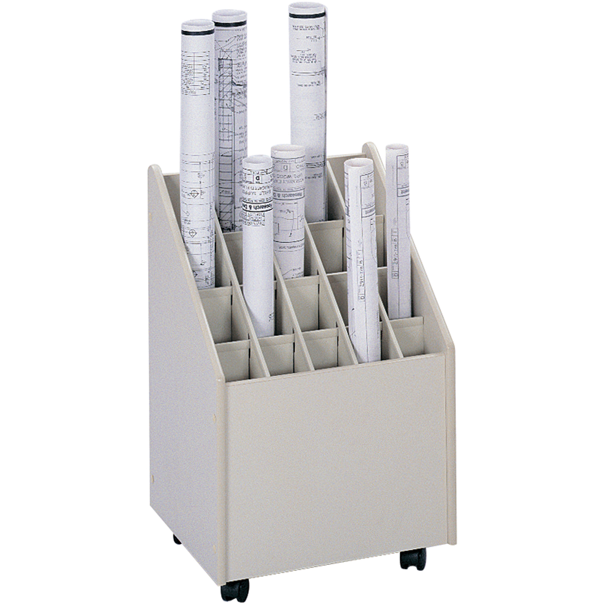 SAFCO Mobile Roll Files OA673 (3082) Shop Roll File Storage TENAQUIP
