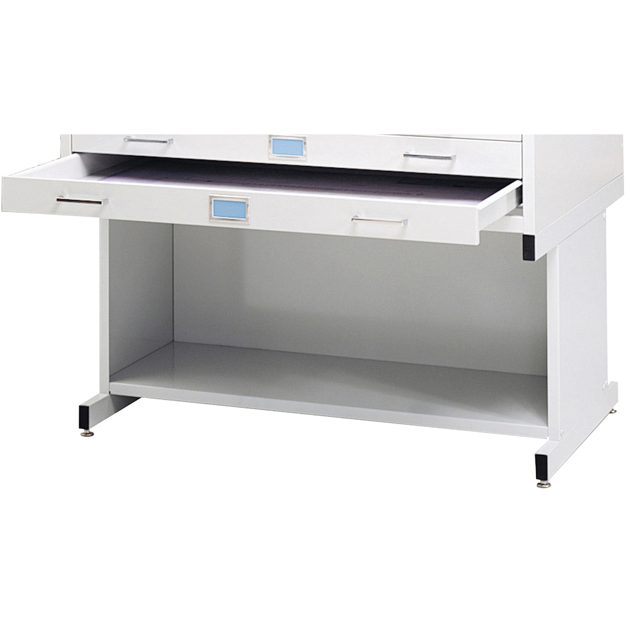 Safco High Base For Steel Plan File Cabinet Ob163 4975wh Shop