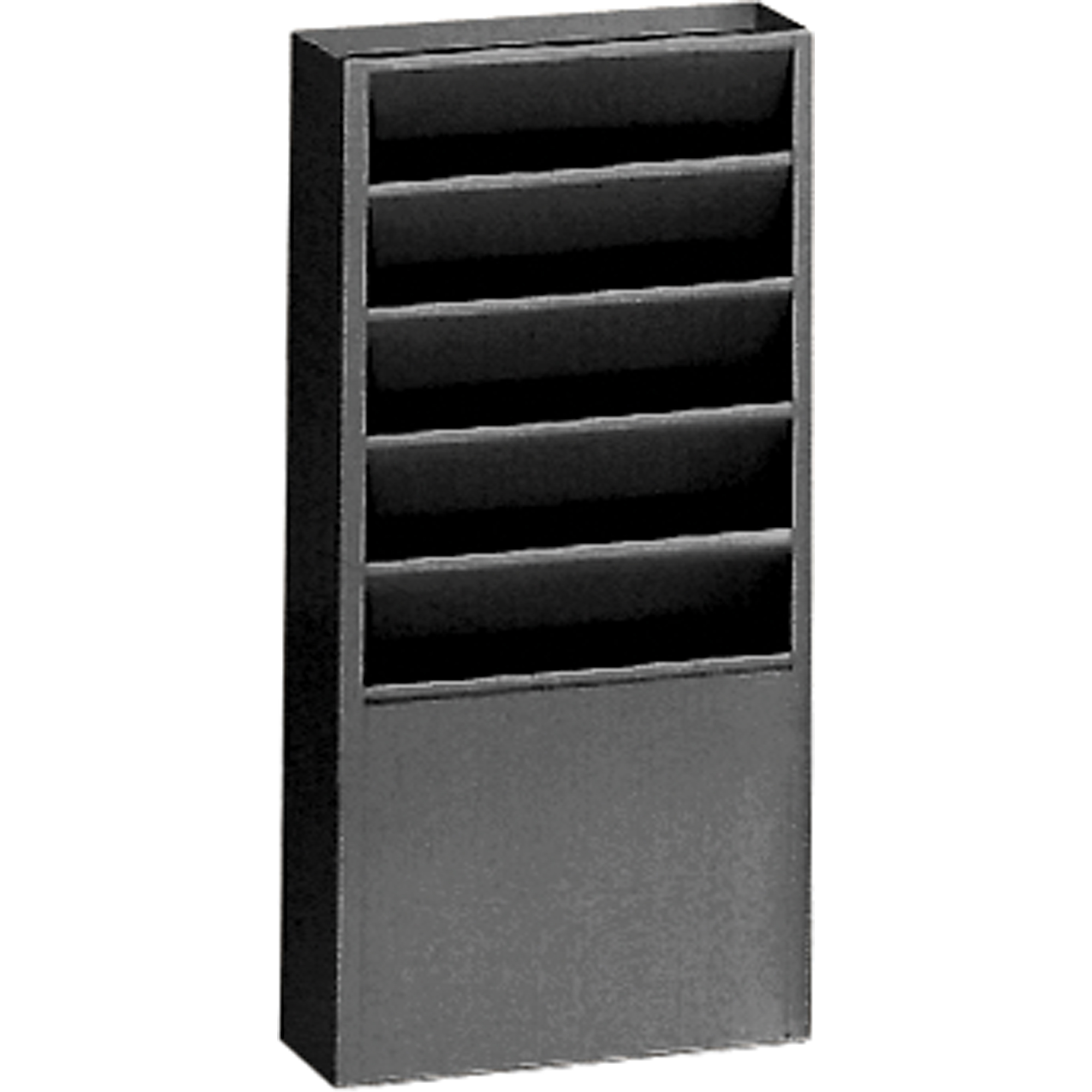 Durham Manufacturing 403-08 Literature Storage Racks, Stationary, 5 ...