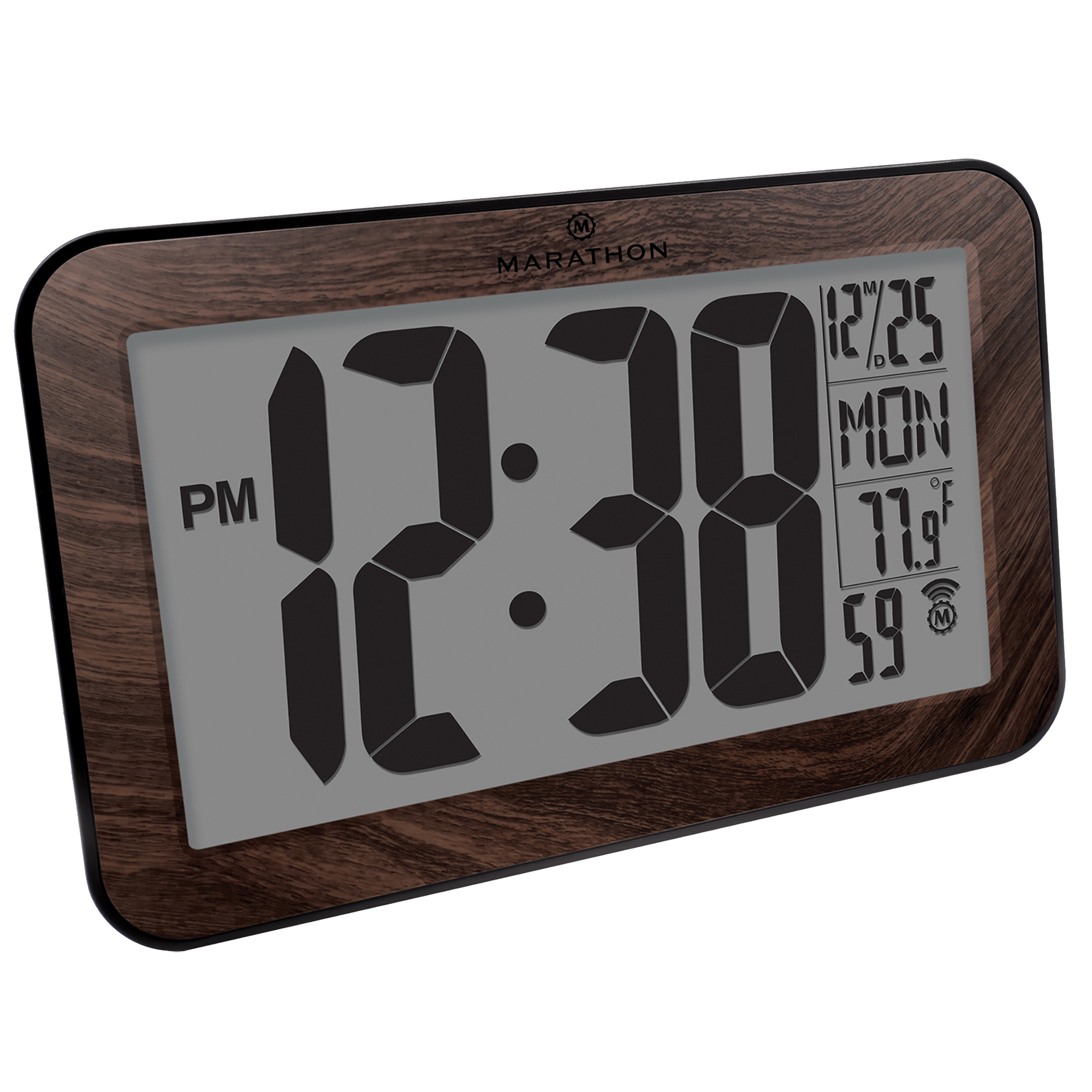 MARATHON Atomic Clock OP583 ( CL030033WD) Shop Clocks TENAQUIP