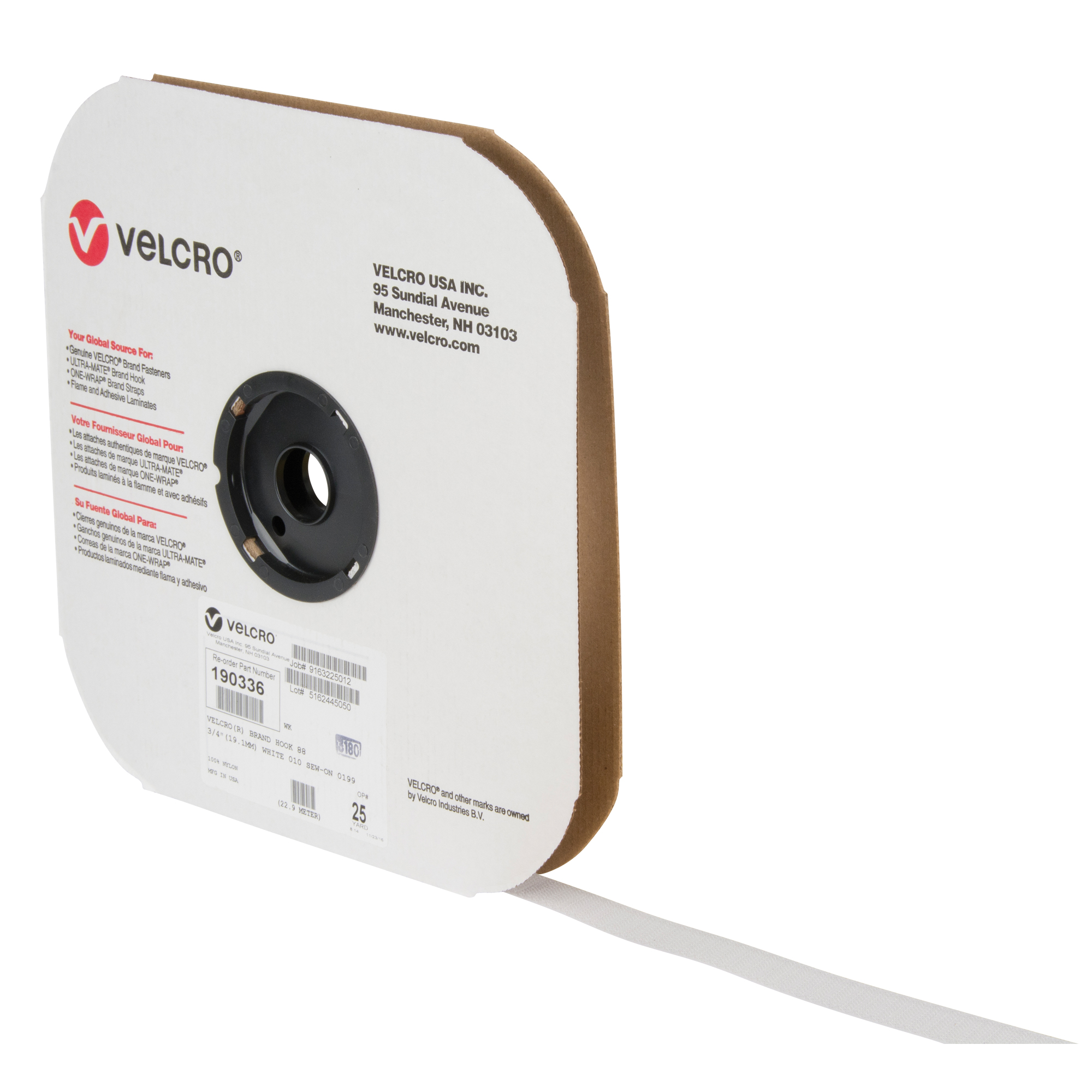 Lot de 10 attaches de c/âble de marque Velcro/® One-Wrap/®