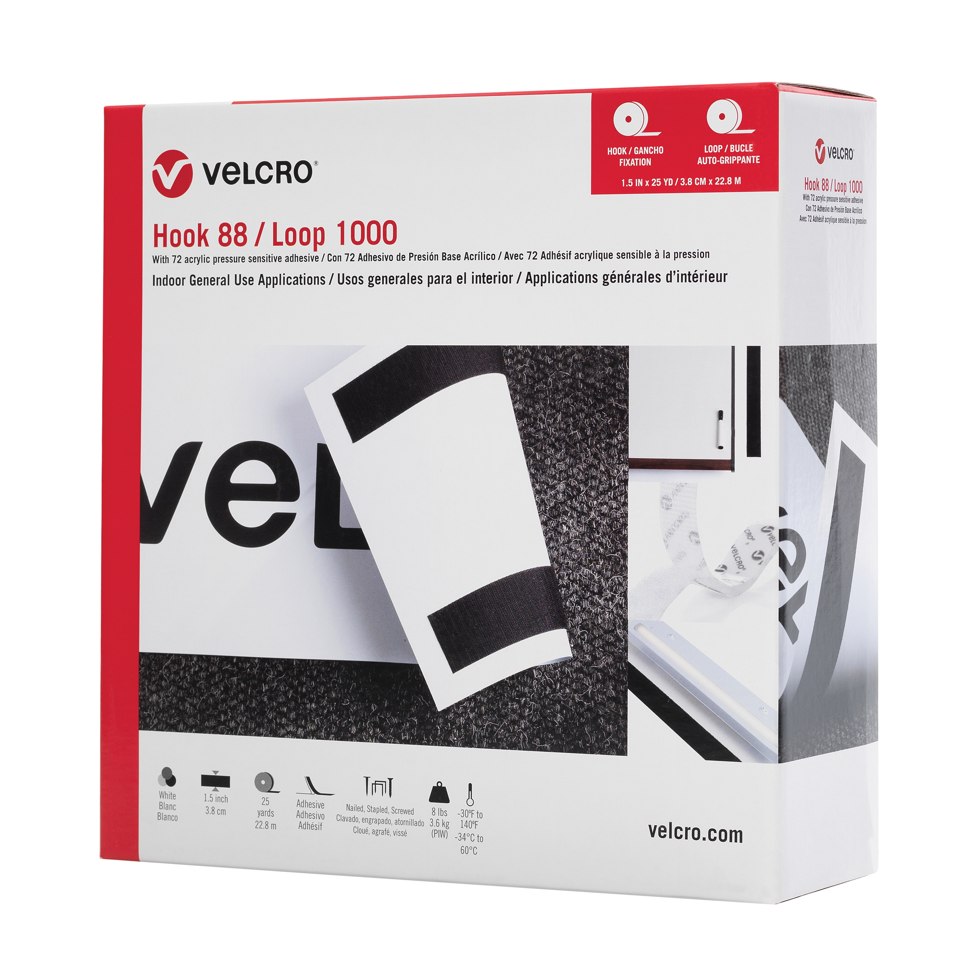 VELCRO® Brand Trade Range Hook 88Loop 1000 VELCRO® Brand Trade Range Hook 88Loop 1000