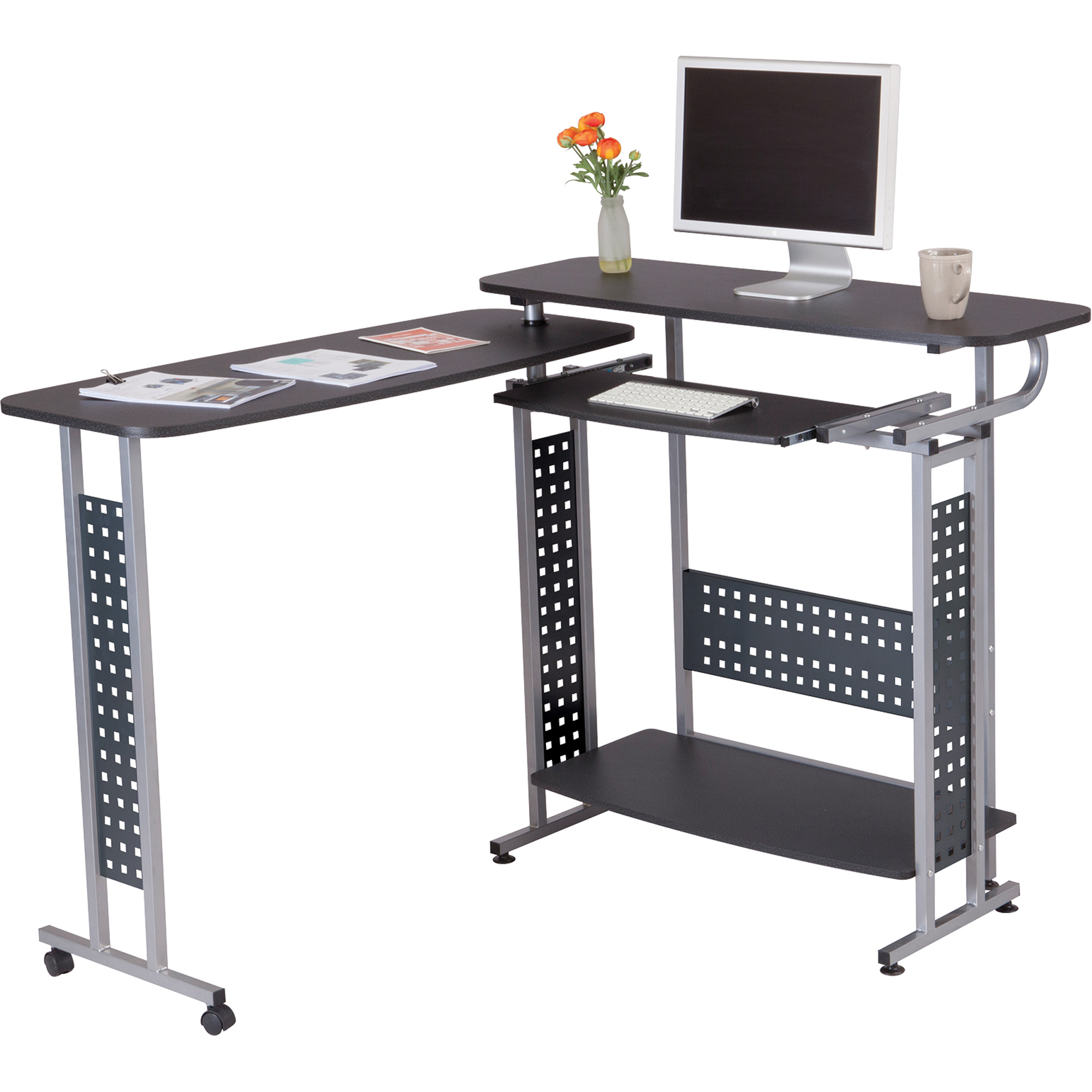 Safco Scoot Standing Desk With Rotating Work Surface Oq707