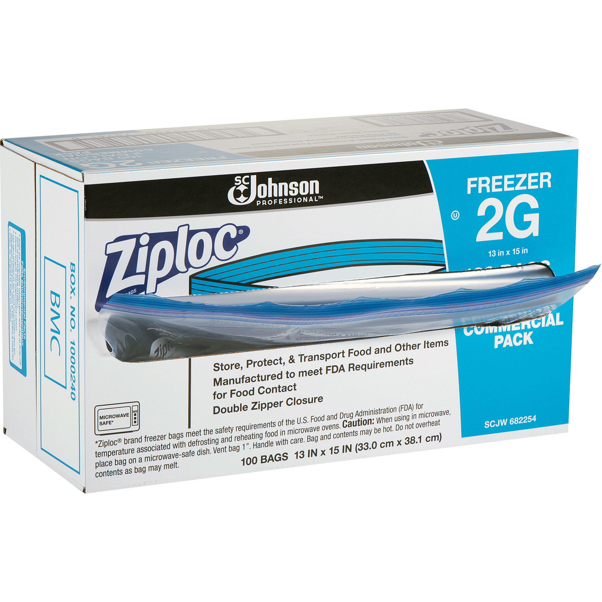 Ziploc® Brand Freezer Bags, Gallon, 28 Count - Walmart.com